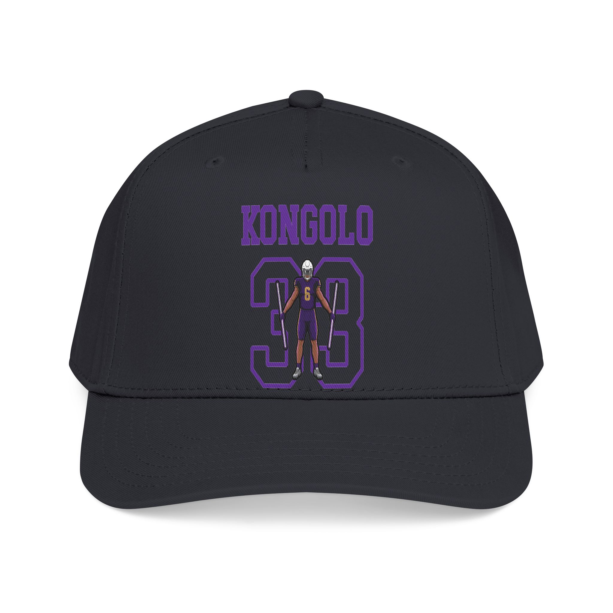 Baseball Cap — character_shirsey in Black