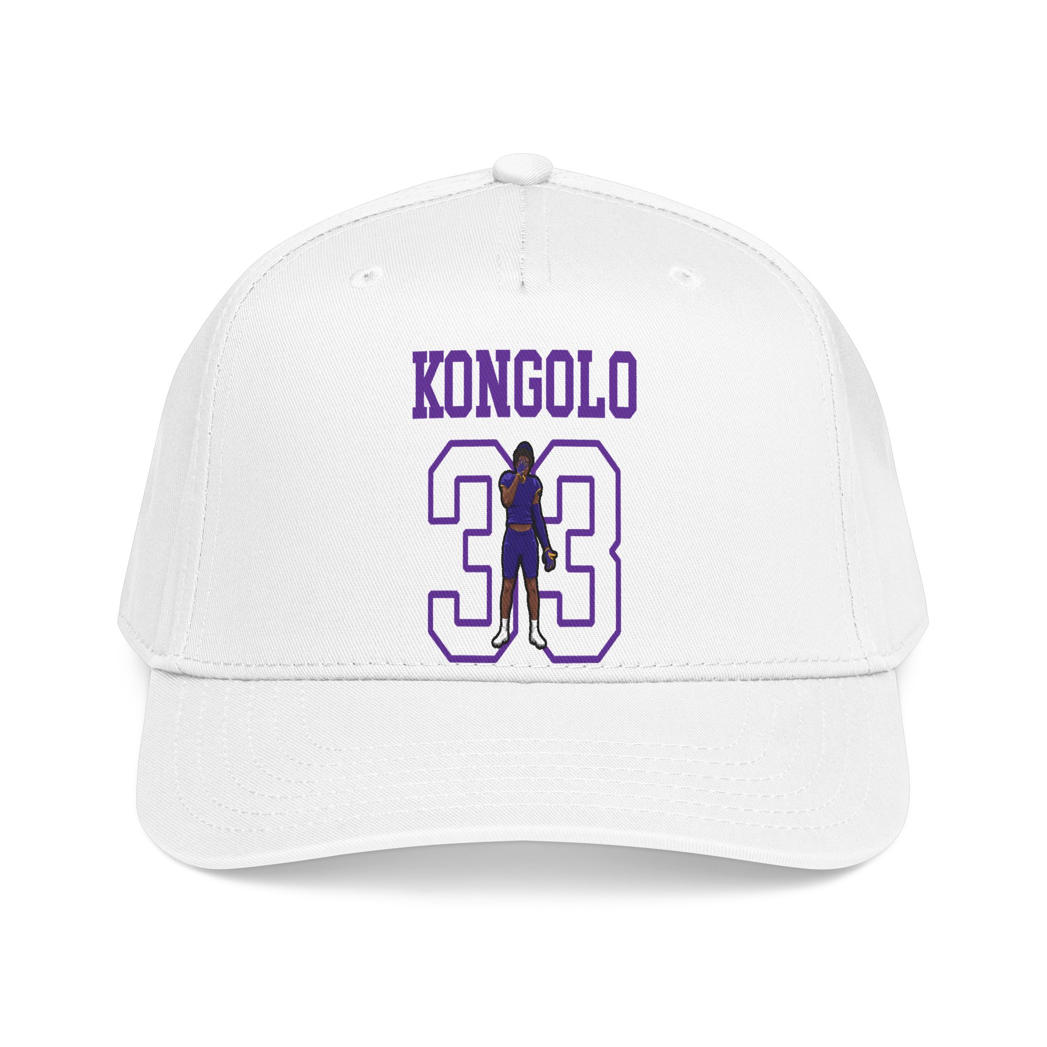 Baseball Cap — character_shirsey in White