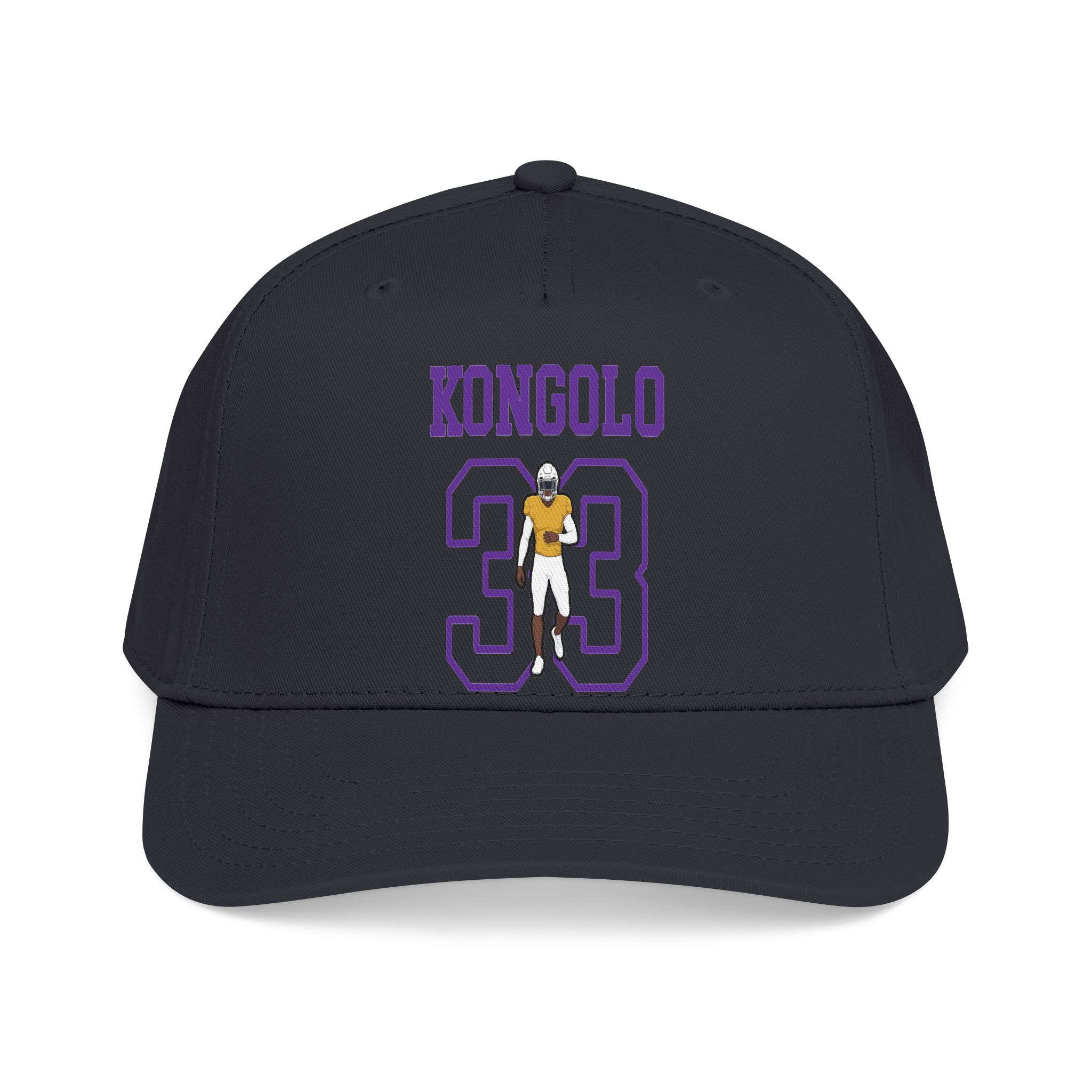 Baseball Cap — character_shirsey in Black