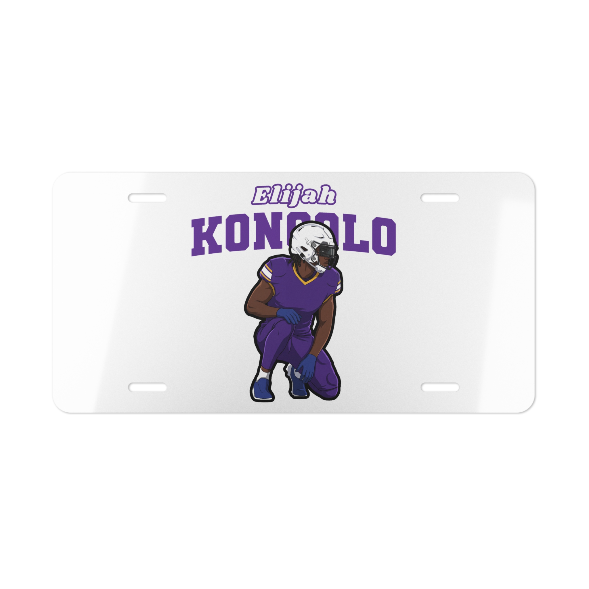 License Plate — character_name_arch in Classic