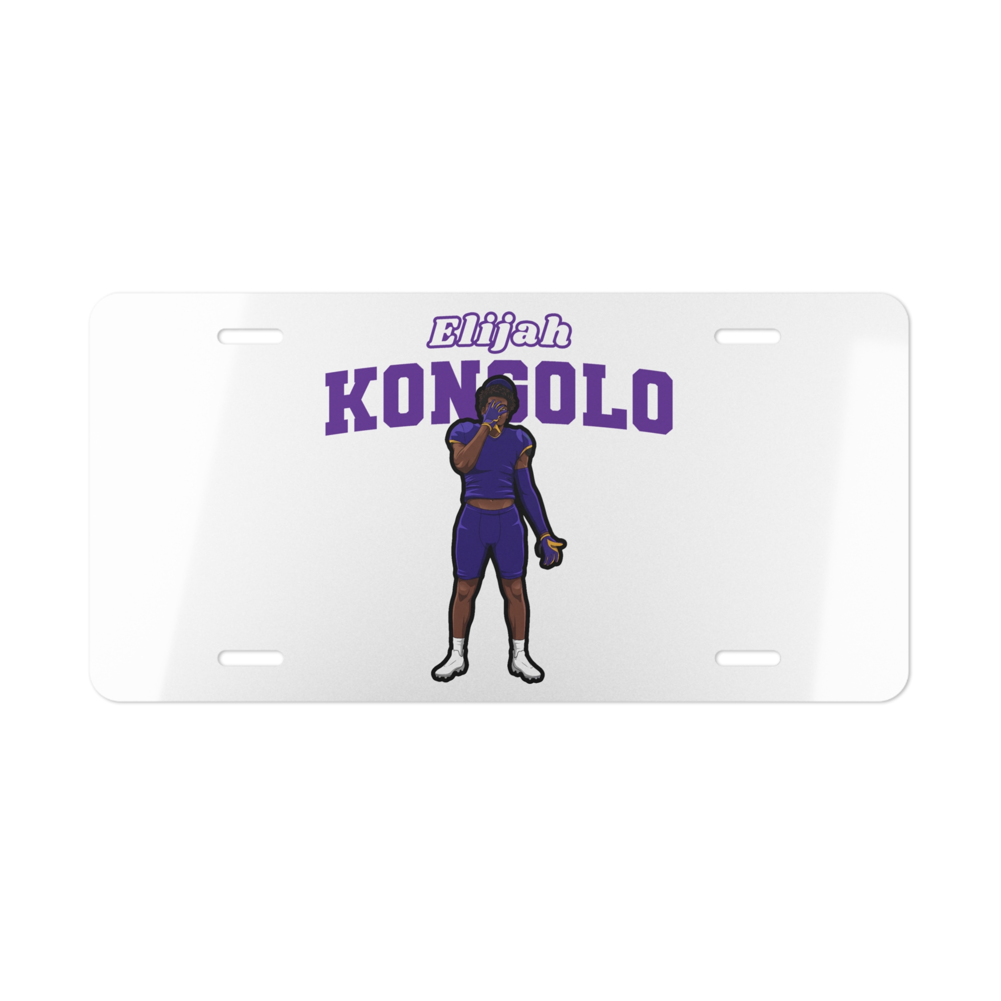 License Plate — character_name_arch in Classic