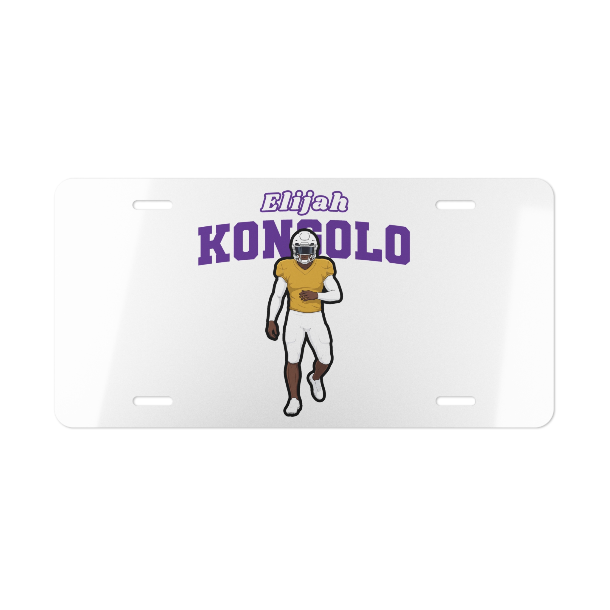 License Plate — character_name_arch in Classic