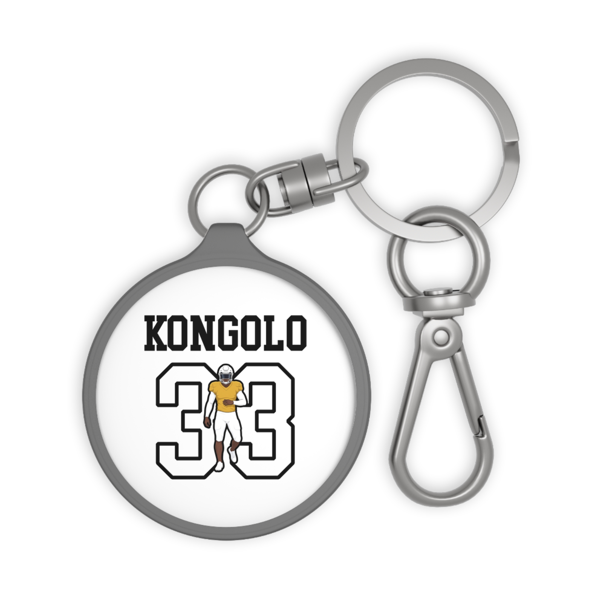 Keychain — character_shirsey in Grey