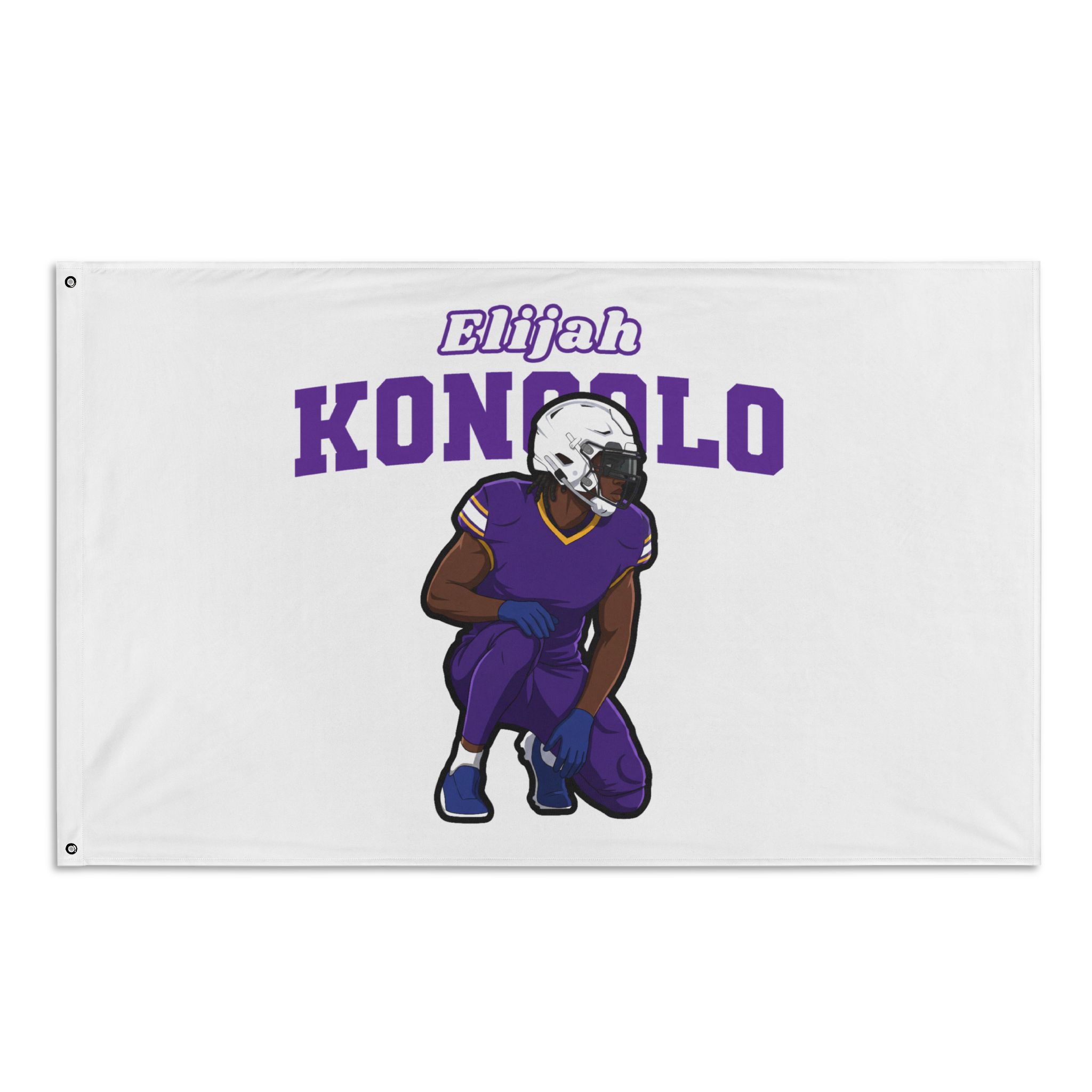 Flag (35 × 56 in) — character_name_arch in Classic