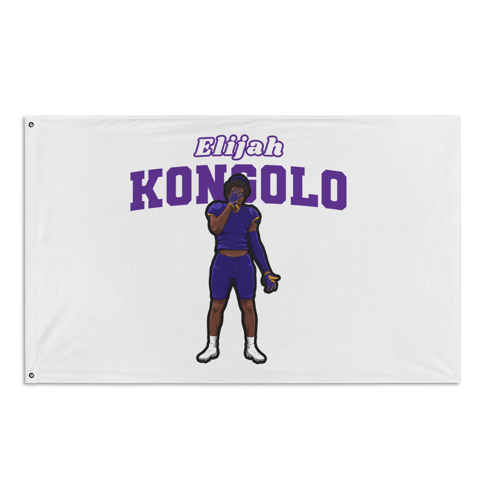 Flag (35 × 56 in) — character_name_arch in Classic