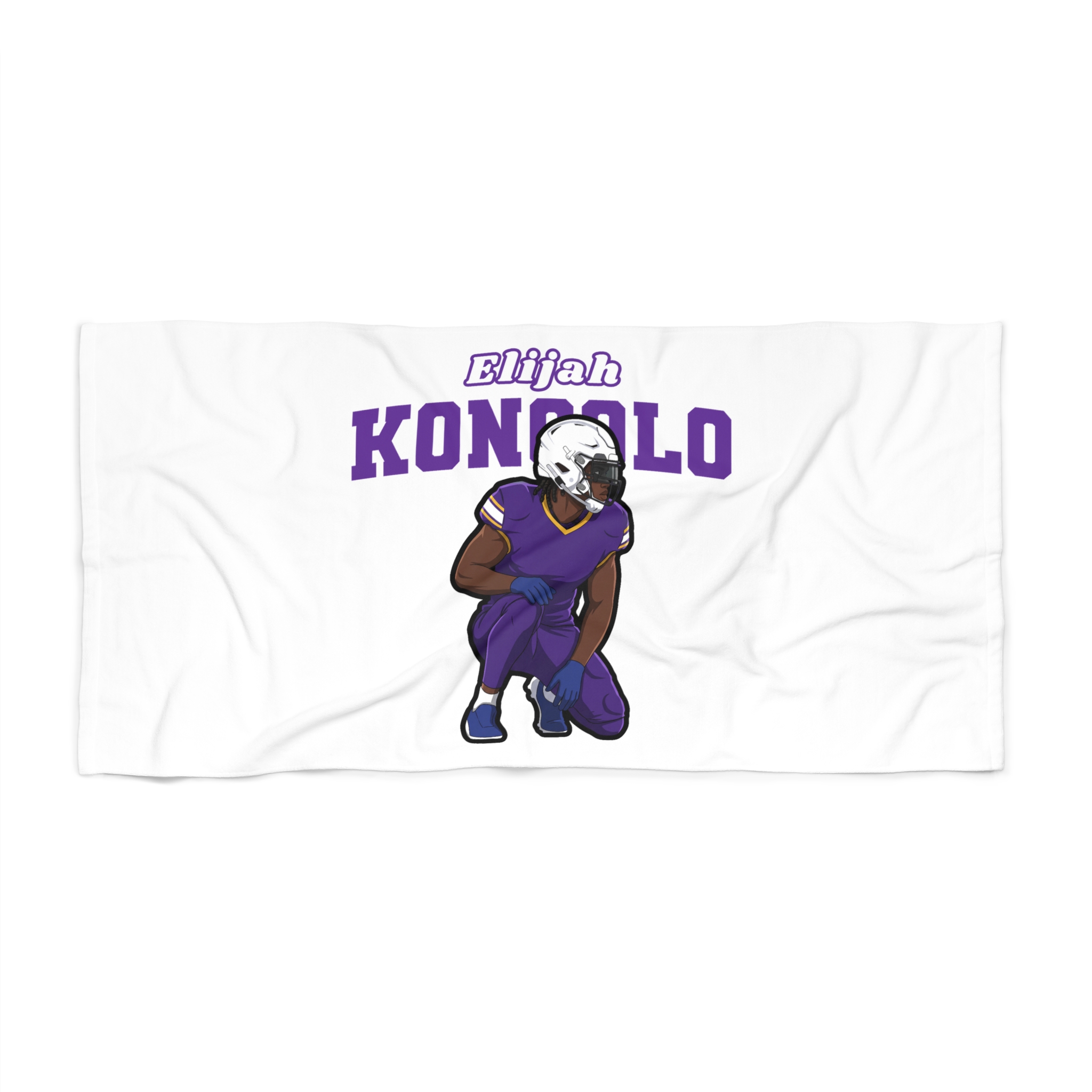 Beach Towel — character_name_arch in Classic