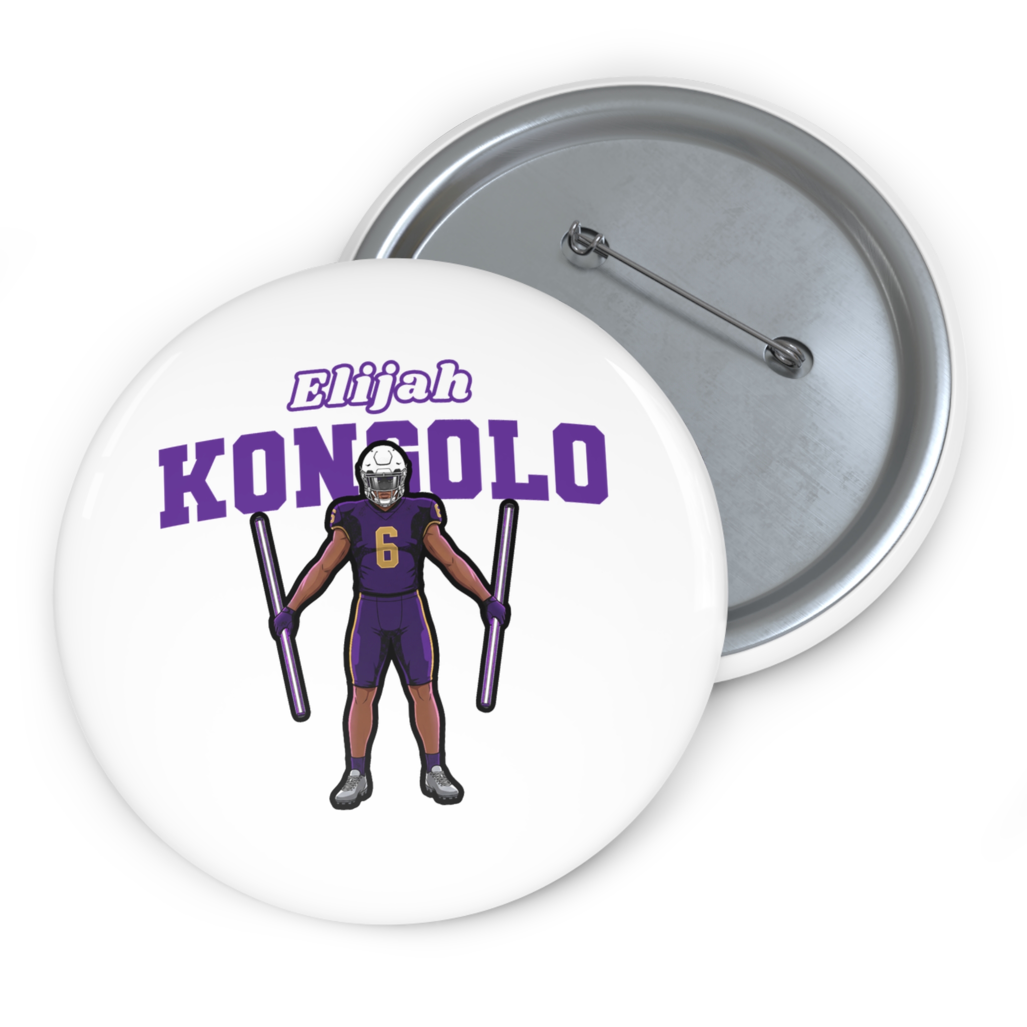 Game Day Pin — character_name_arch in Classic
