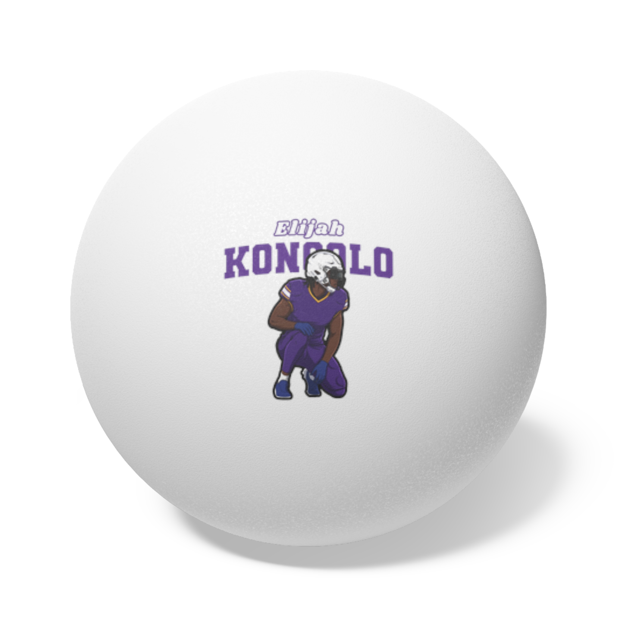 Ping Pong Balls, 6 pcs — character_name_arch in White