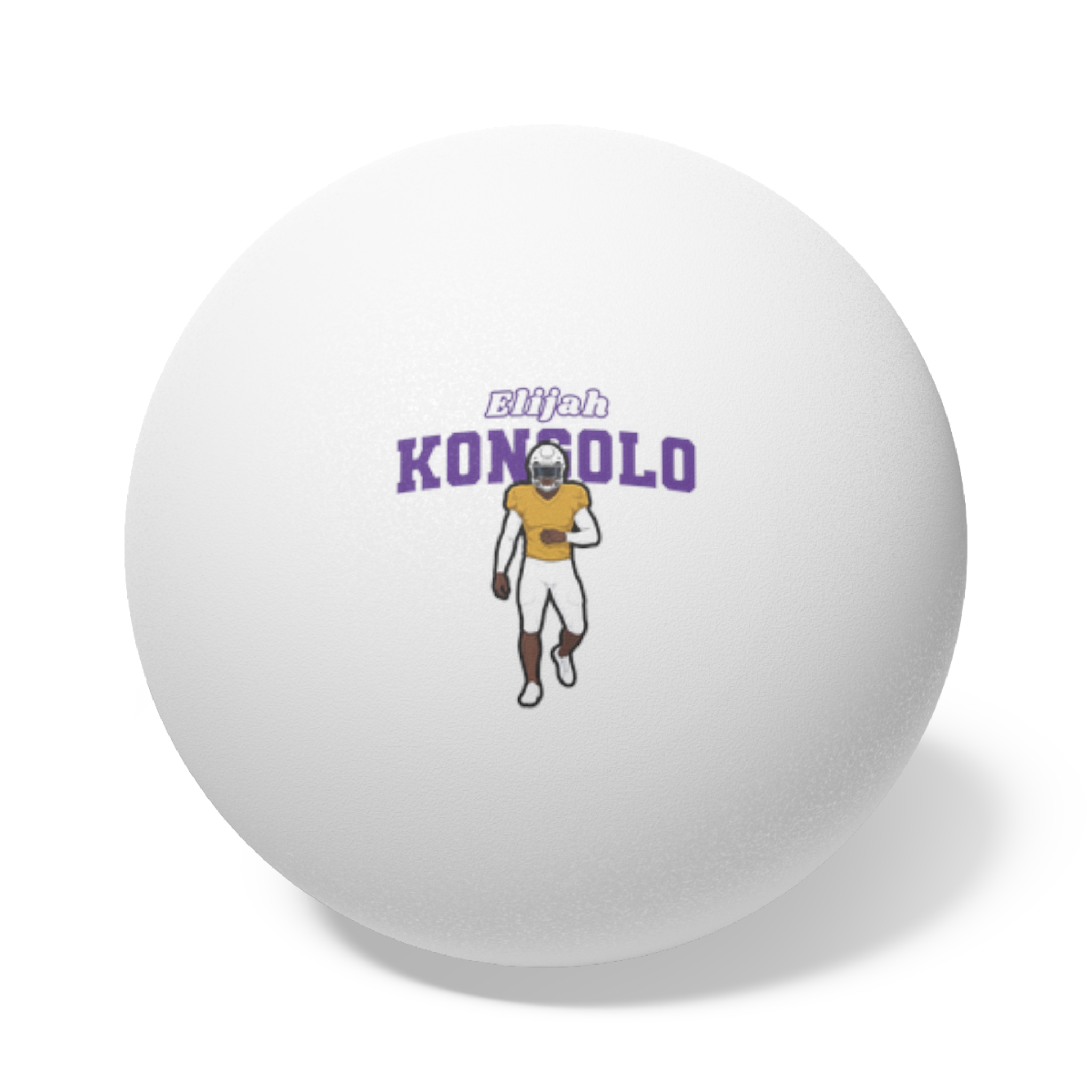 Ping Pong Balls, 6 pcs — character_name_arch in White
