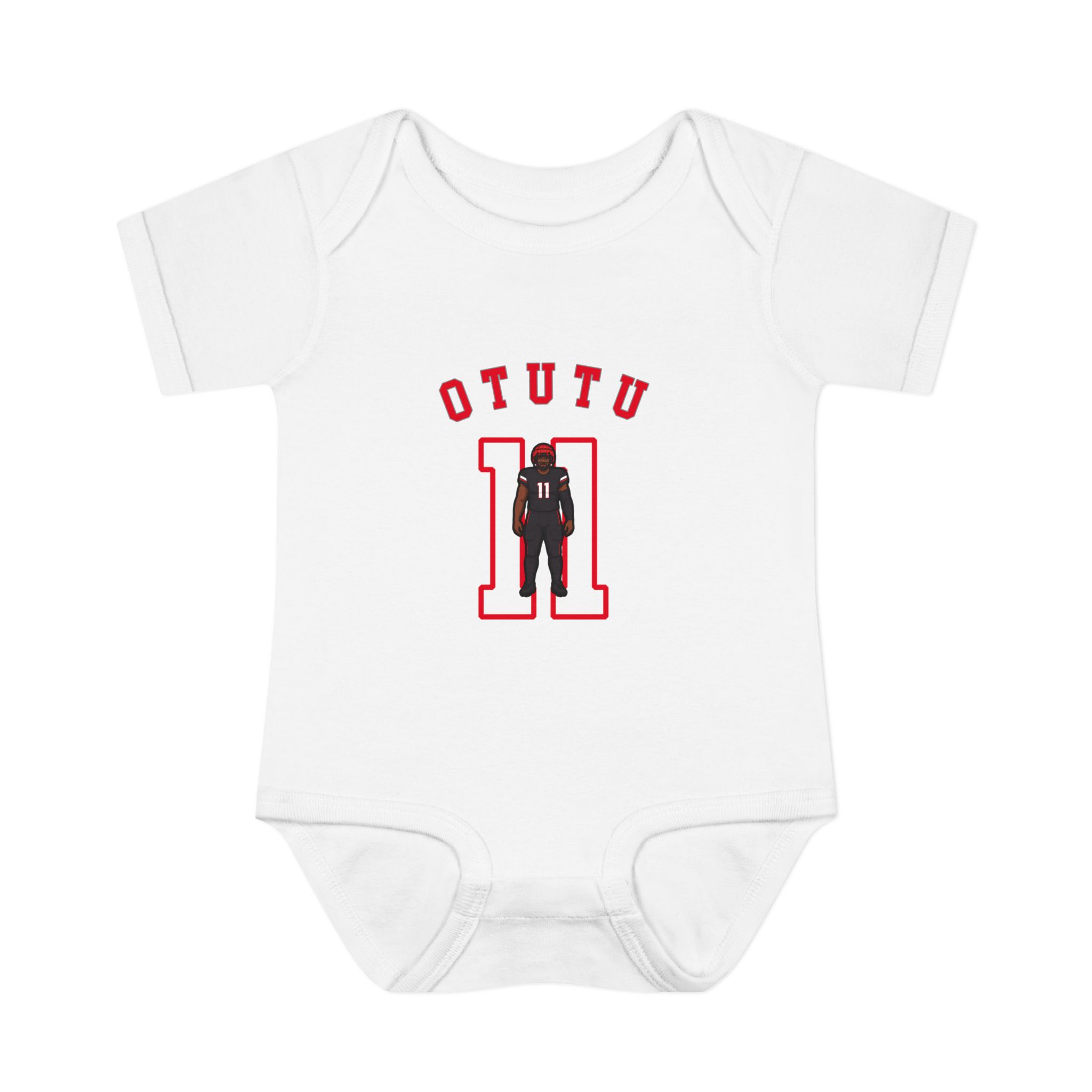Baby Onesie — character_shirsey_arch in White