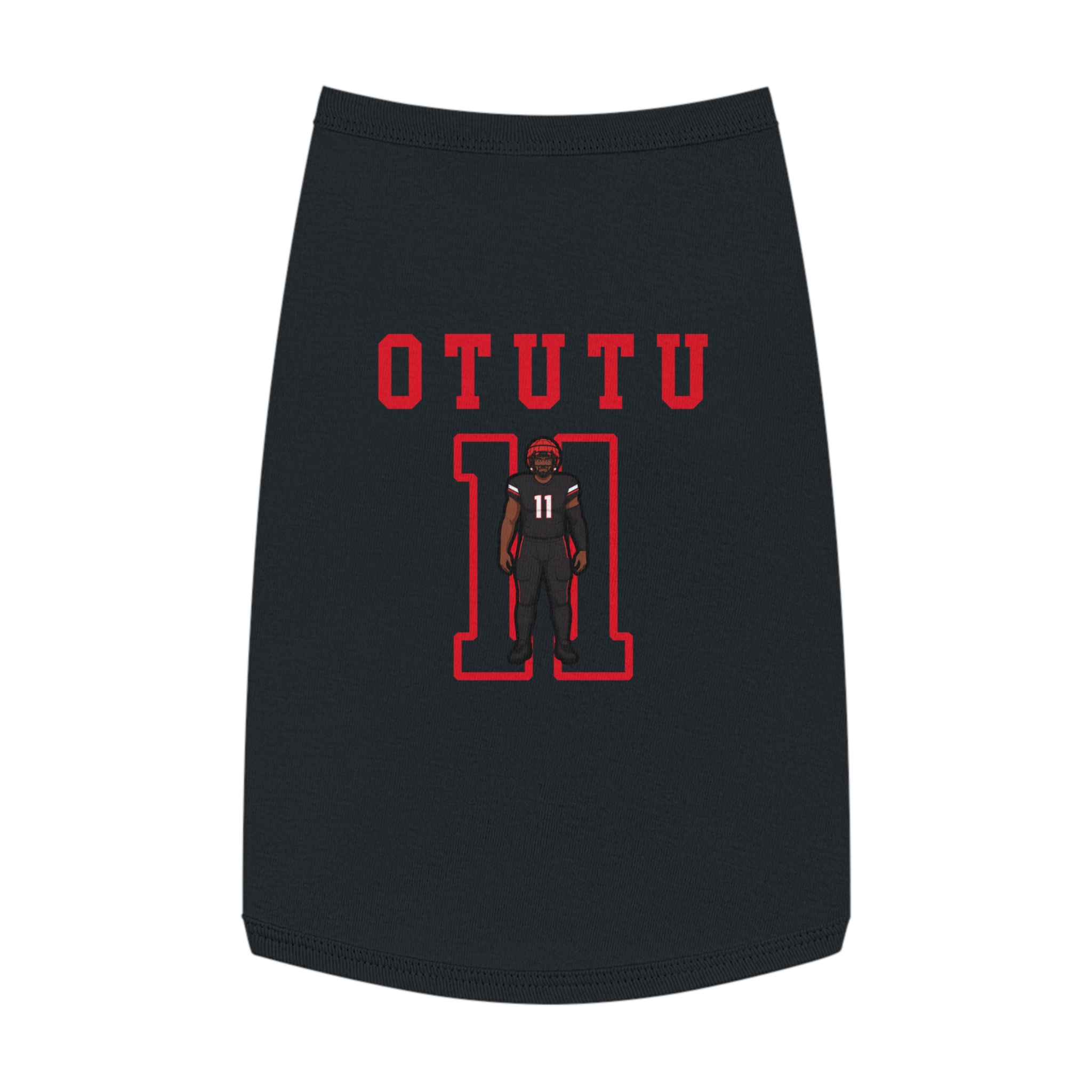 Pet Tank Top — character_shirsey in Black