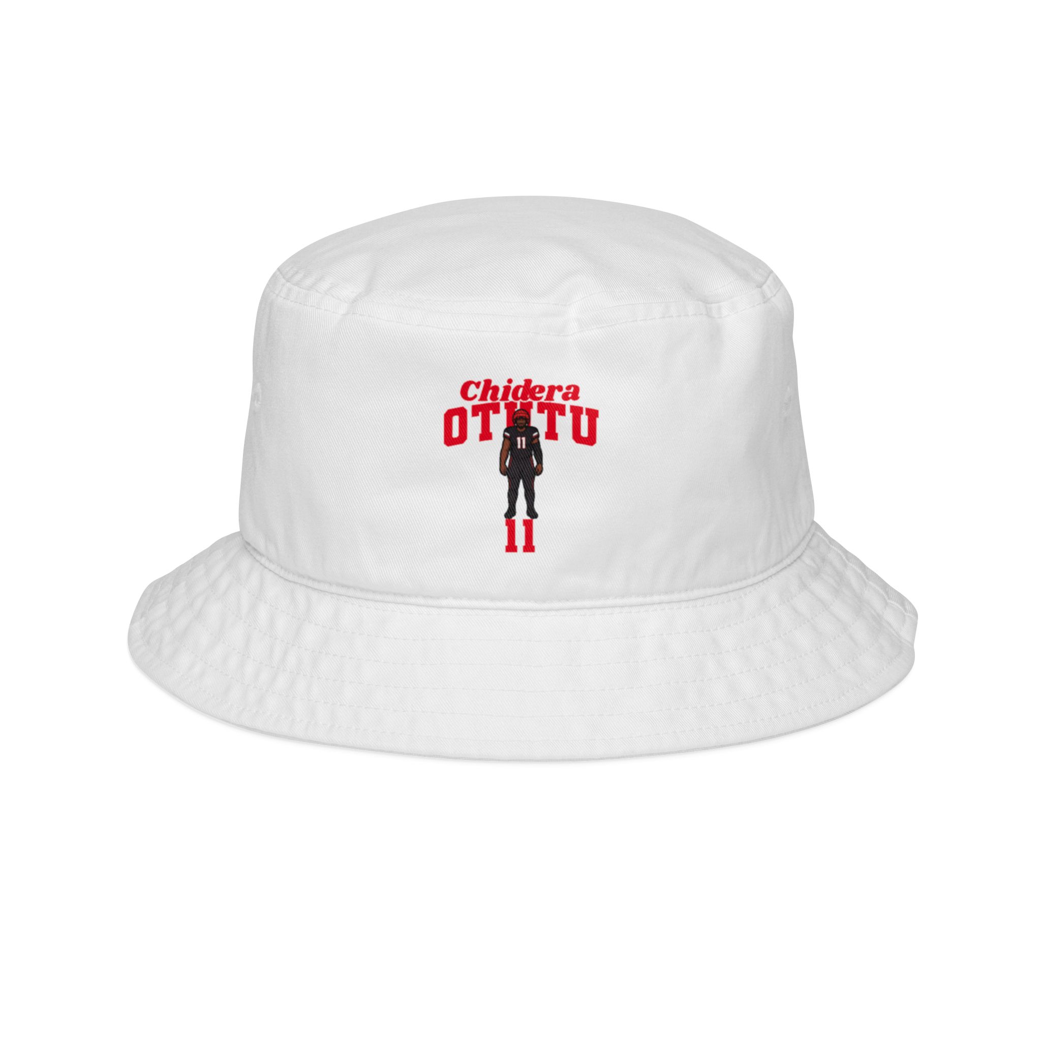 Bucket Hat — character_signature_arch in White