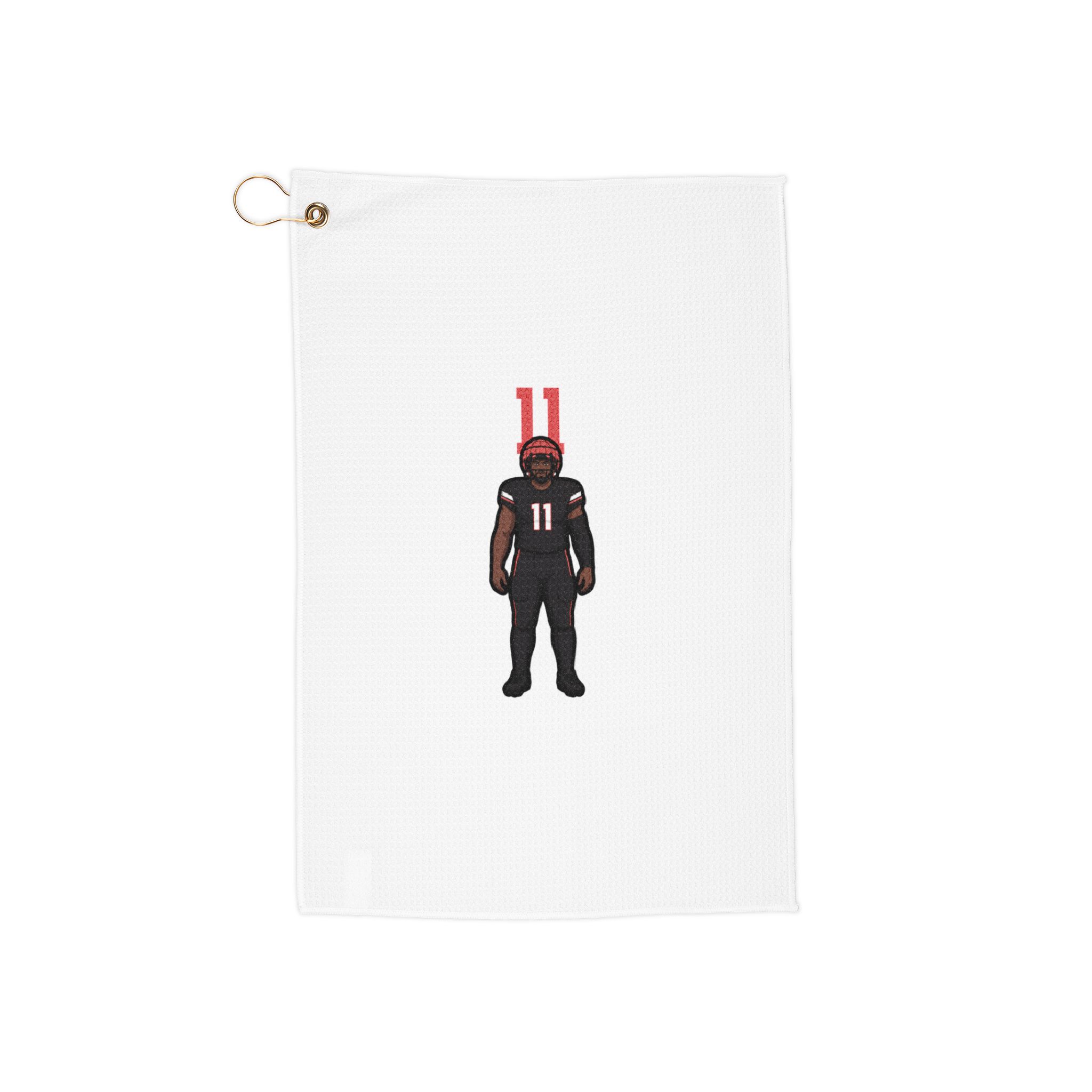 Golf Towel — character_number_top in Classic