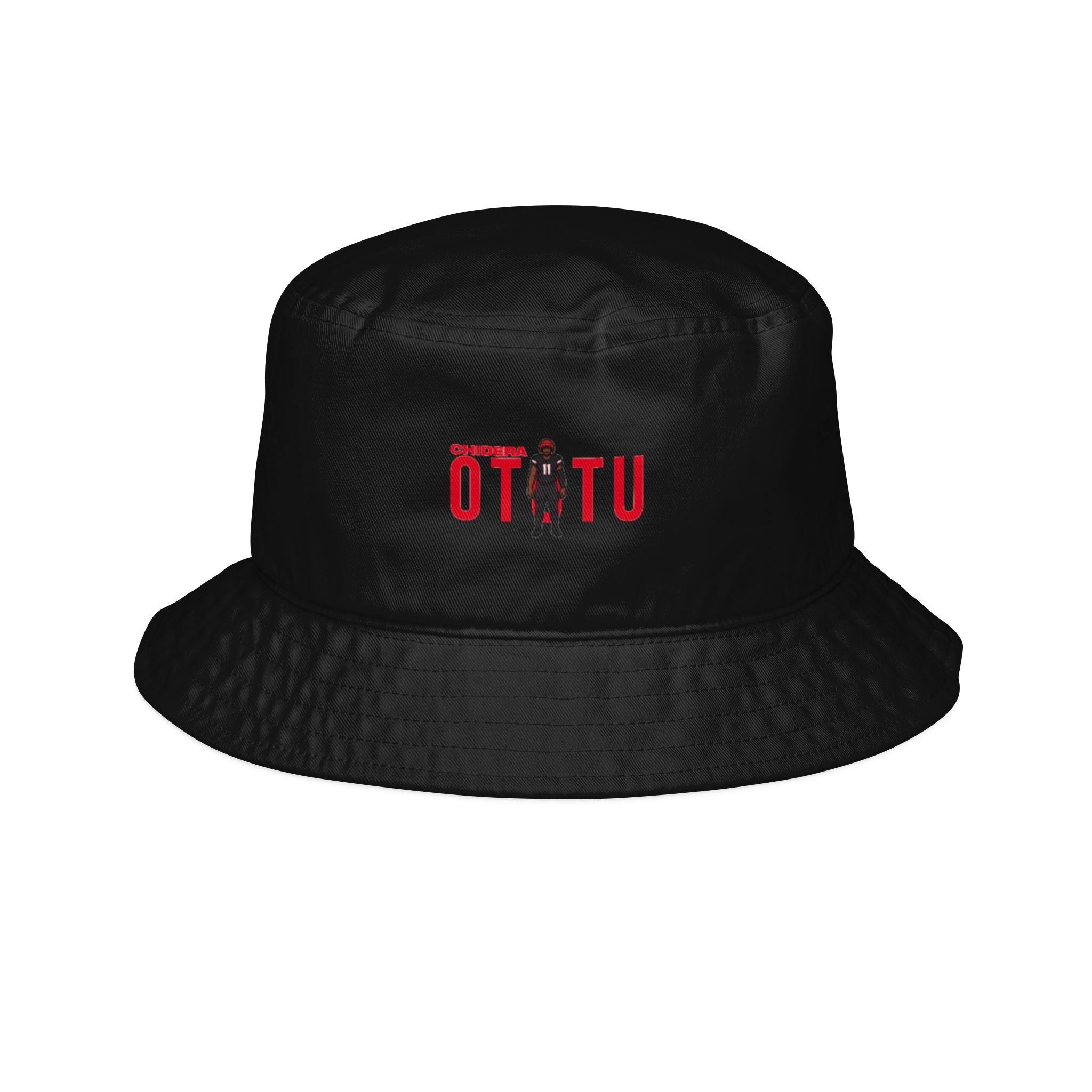 Bucket Hat — character_player_name in Black