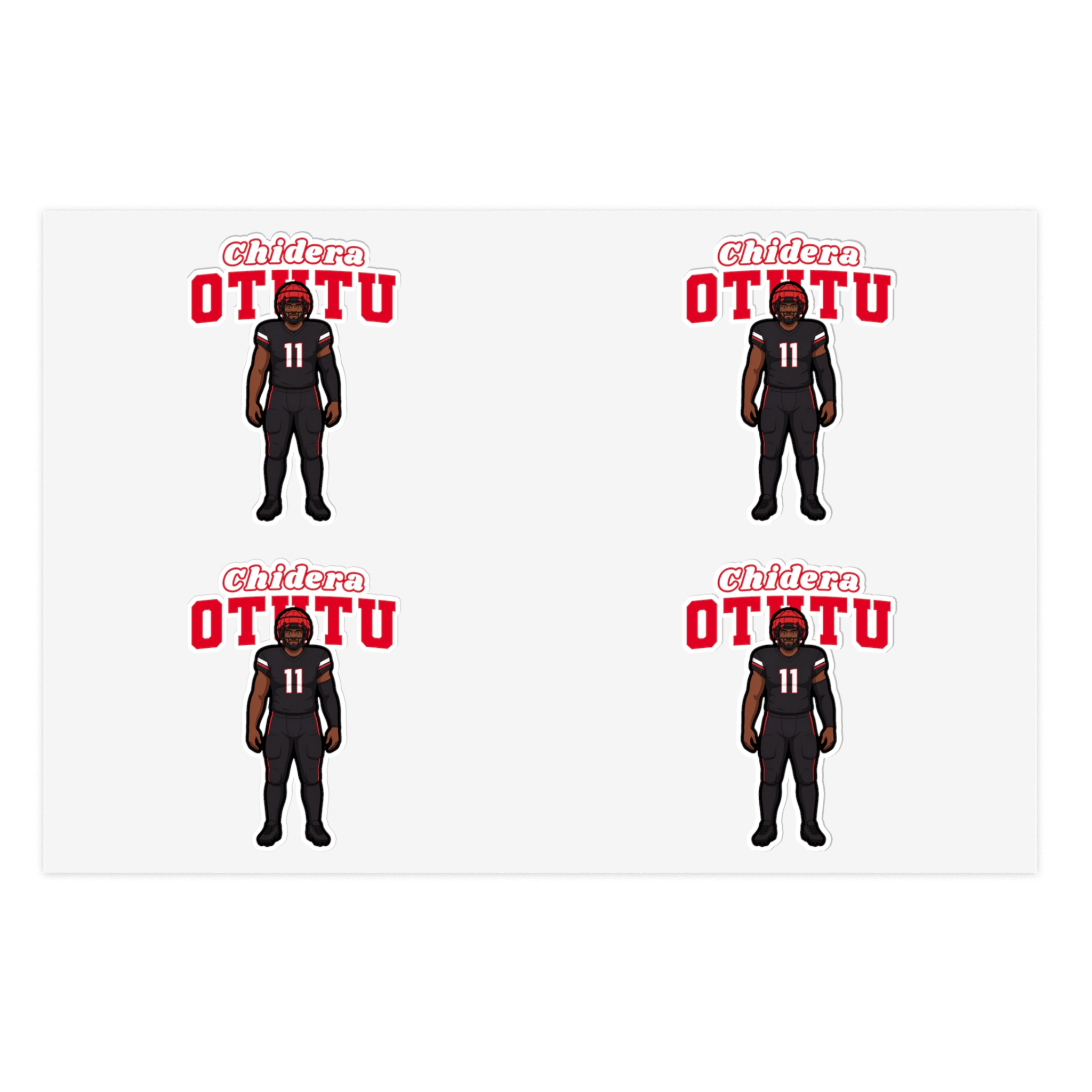 Sticker Sheet — character_name_arch in Classic