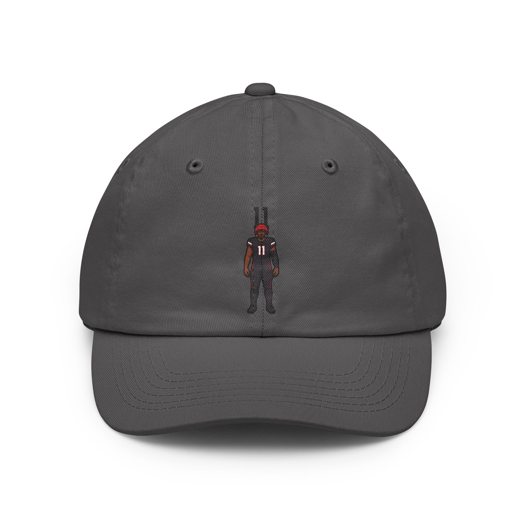 Classic Cap — character_number_top in Grey