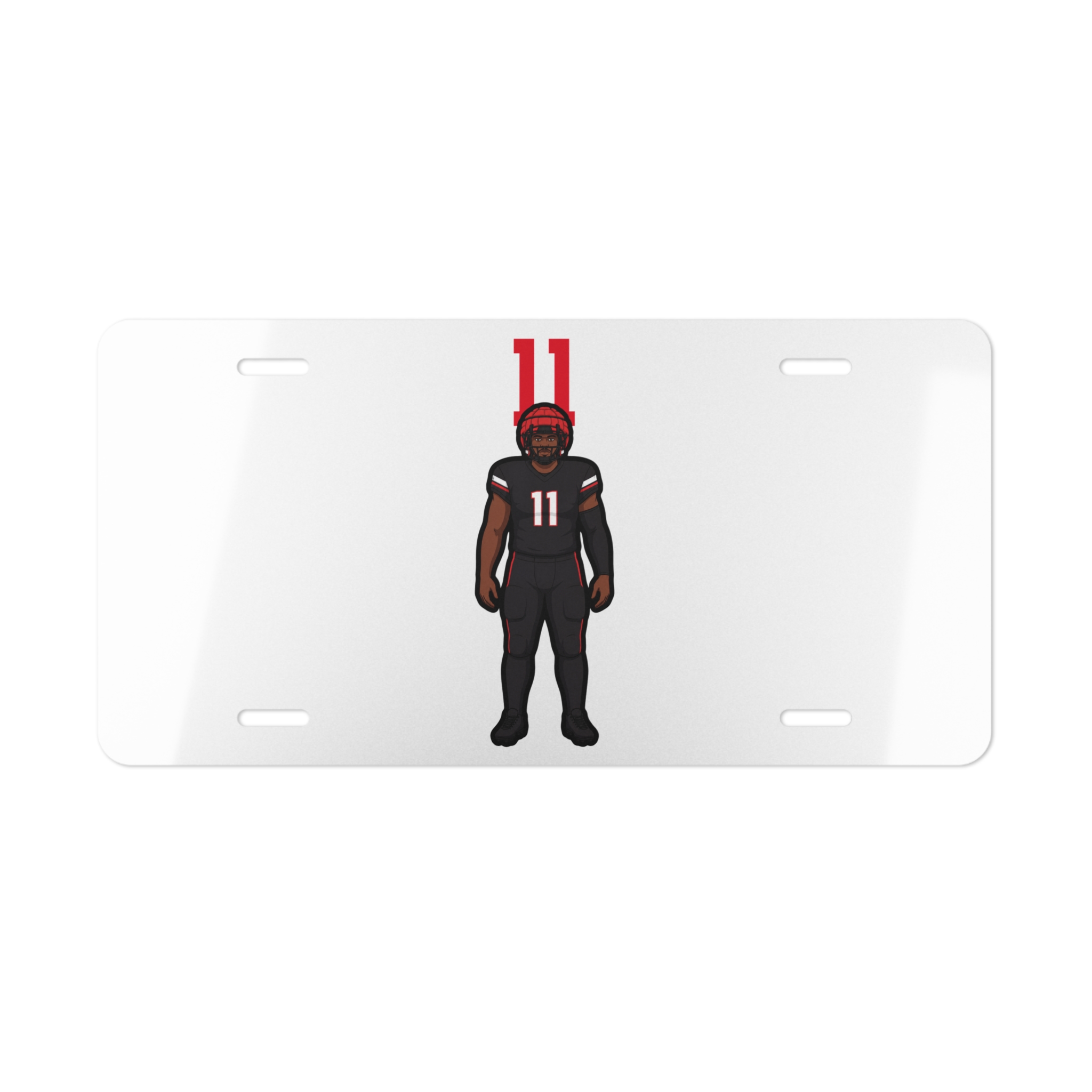 License Plate — character_number_top in Classic