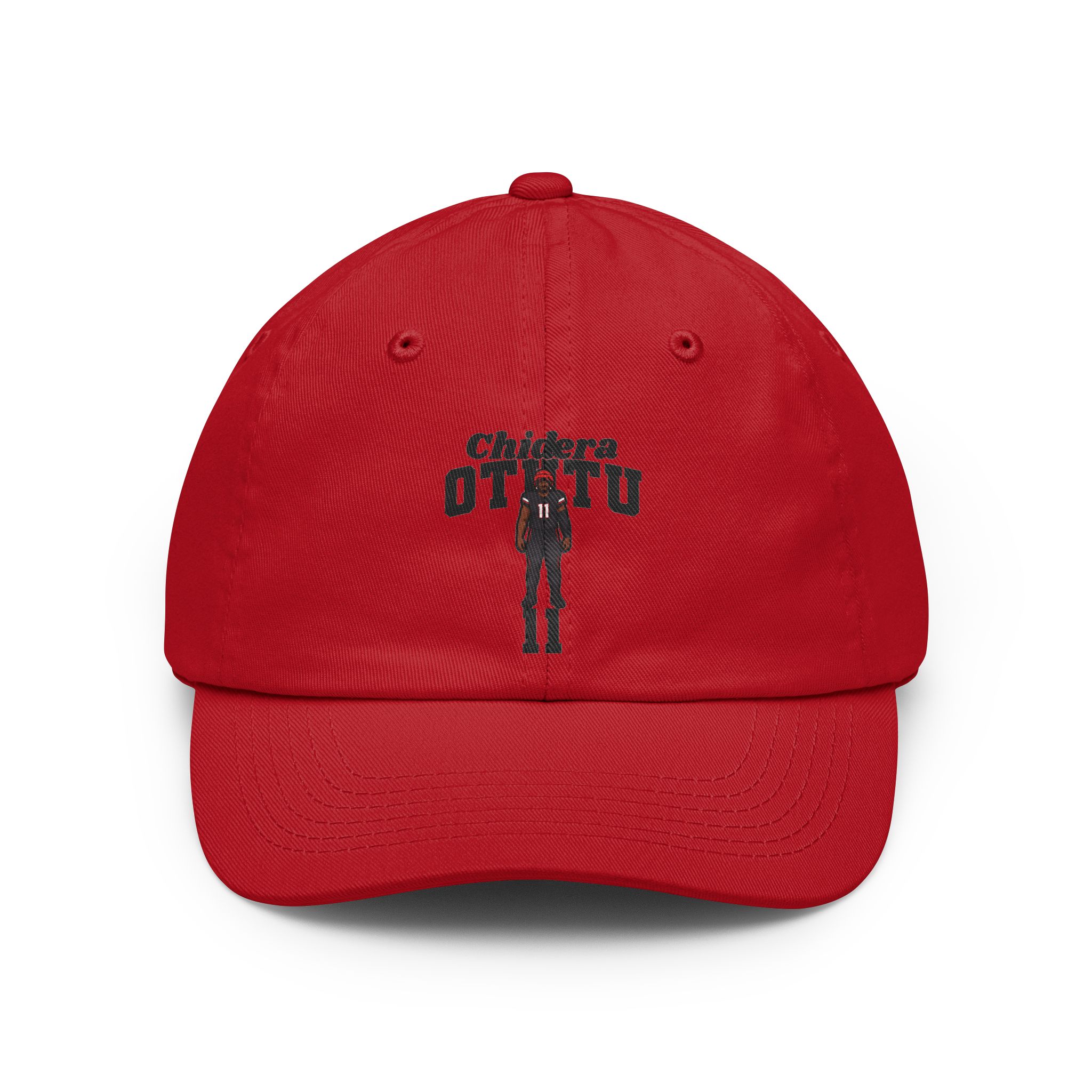 Classic Cap — character_signature_arch in Red