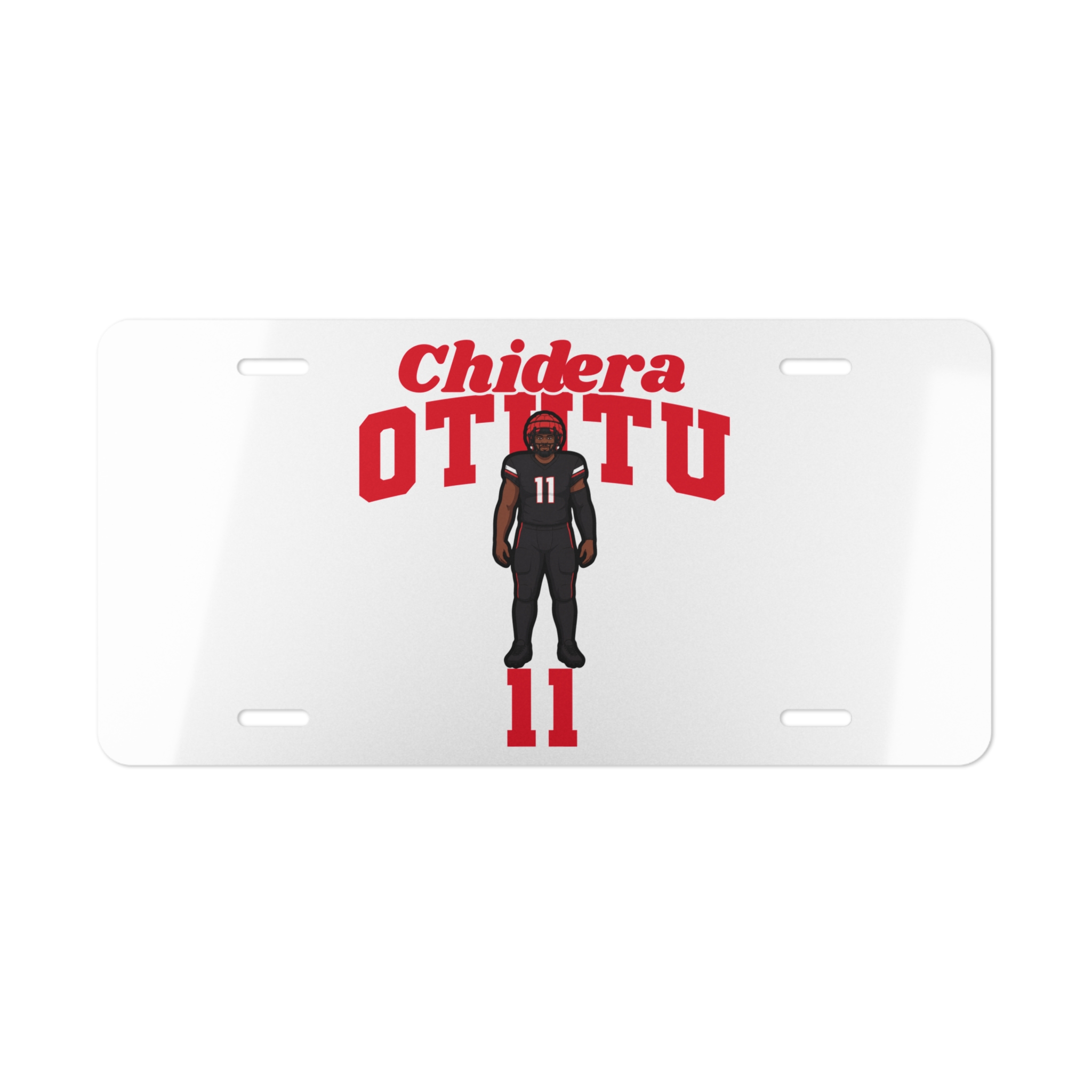 License Plate — character_signature_arch in Classic