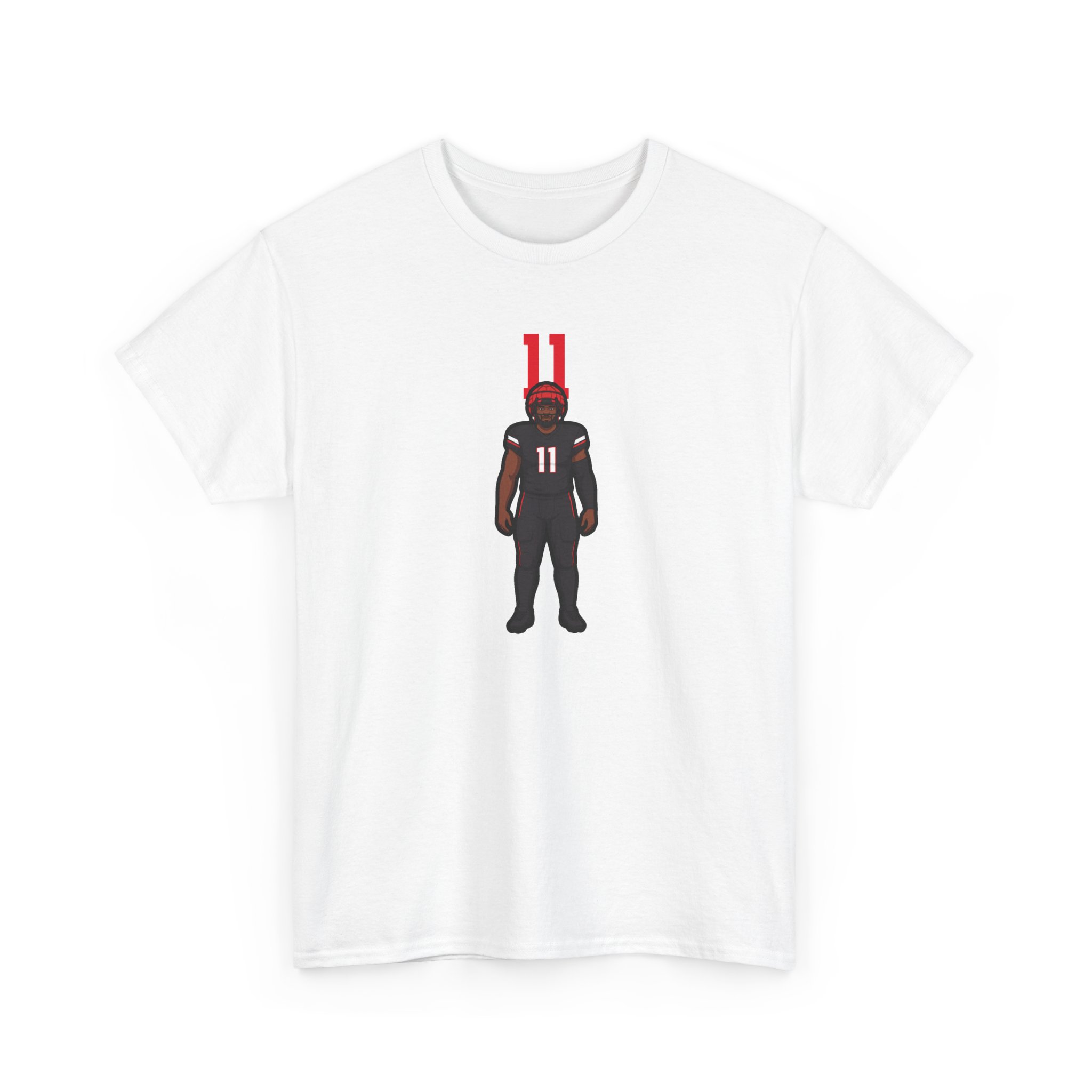 Tee — character_number_top in White
