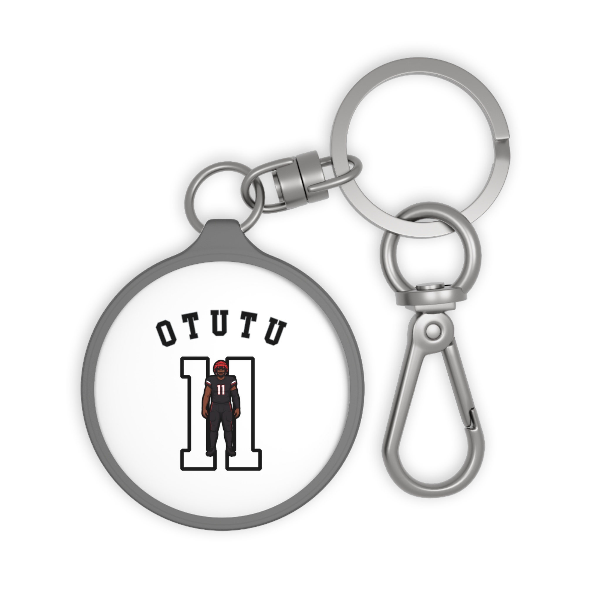 Keychain — character_shirsey_arch in Grey