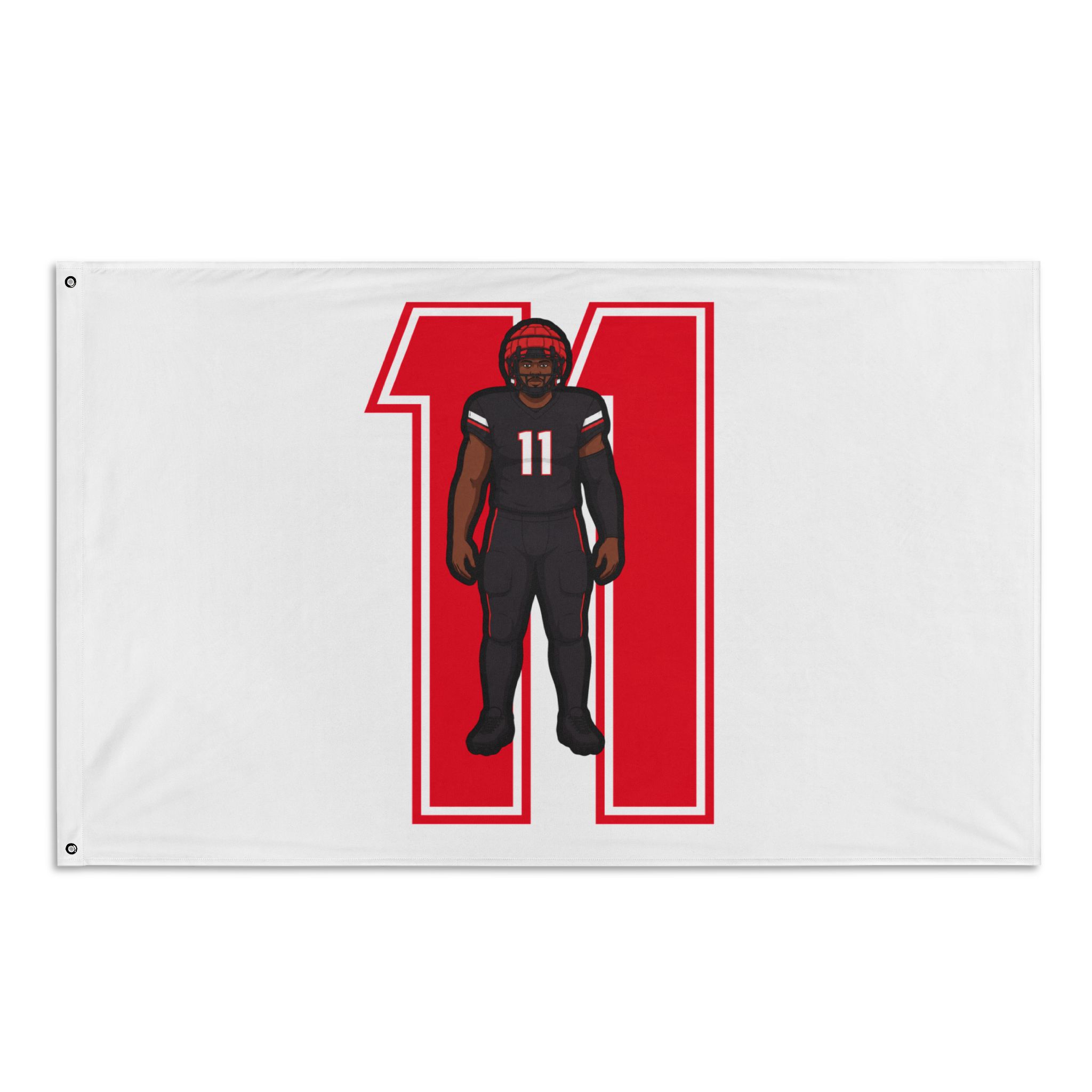 Flag (35 × 56 in) — character_number in Classic