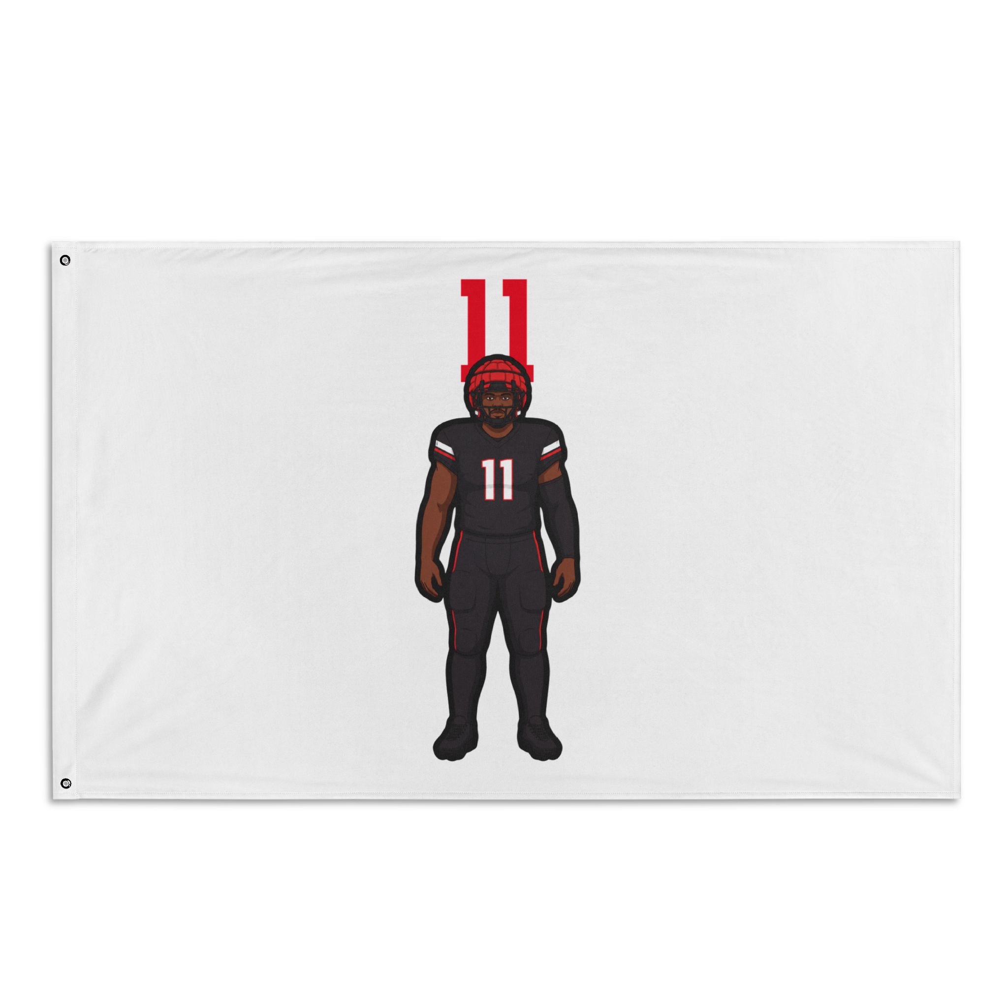 Flag (35 × 56 in) — character_number_top in Classic