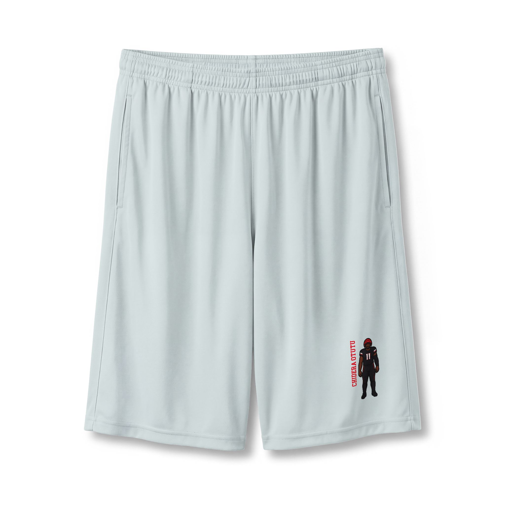 Shorts — character_name_vertical in Silver