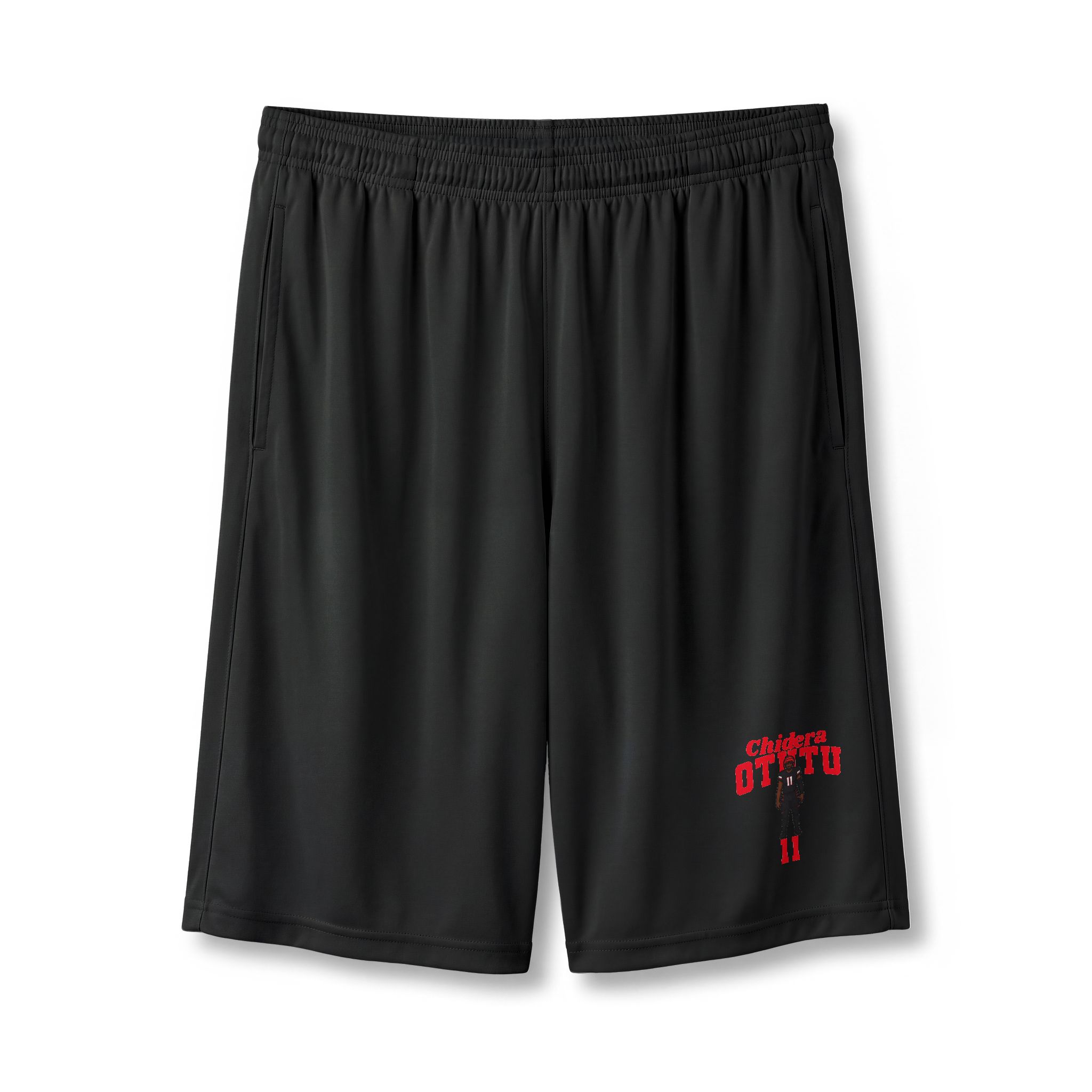 Shorts — character_signature_arch in Black