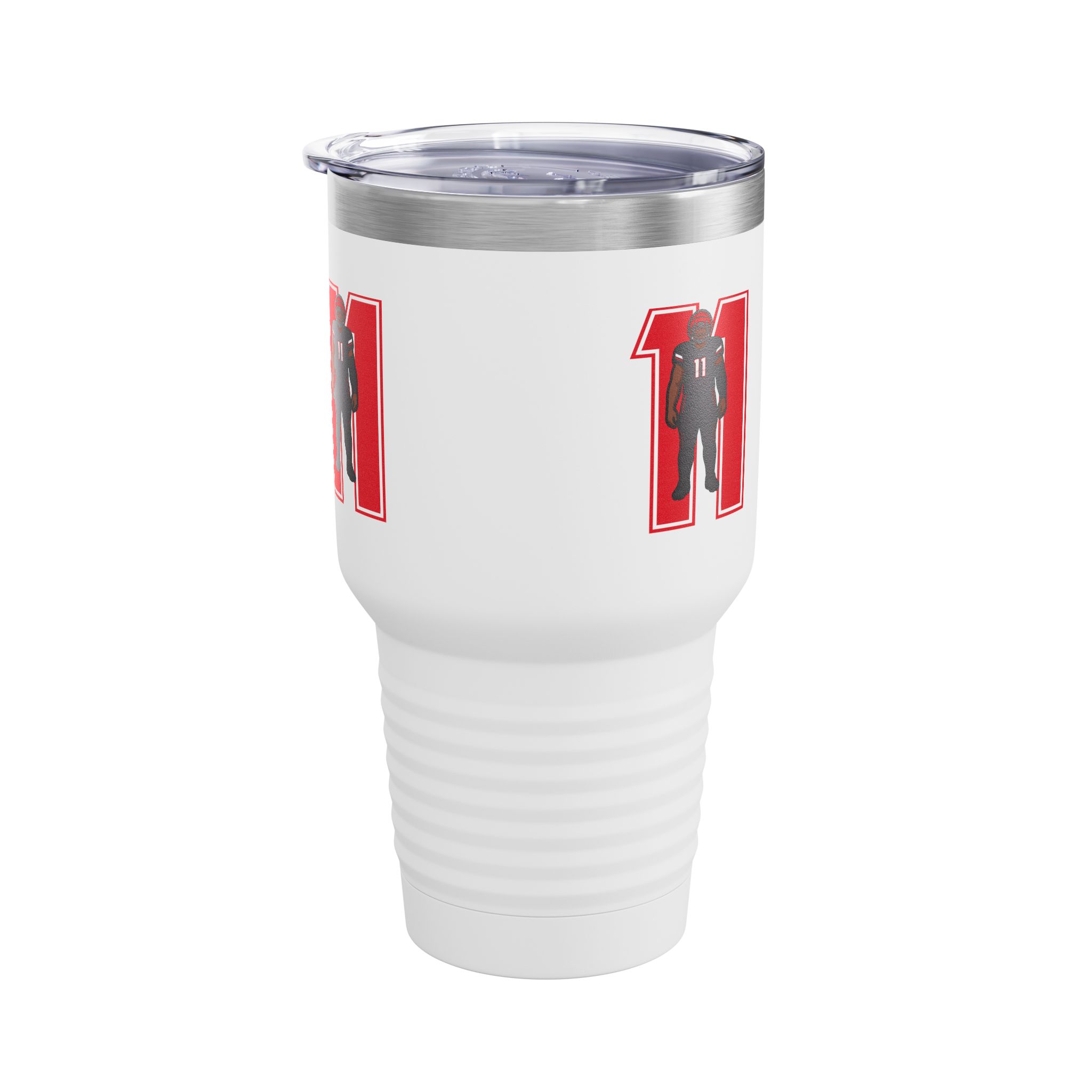 30oz Tumbler — character_number in White