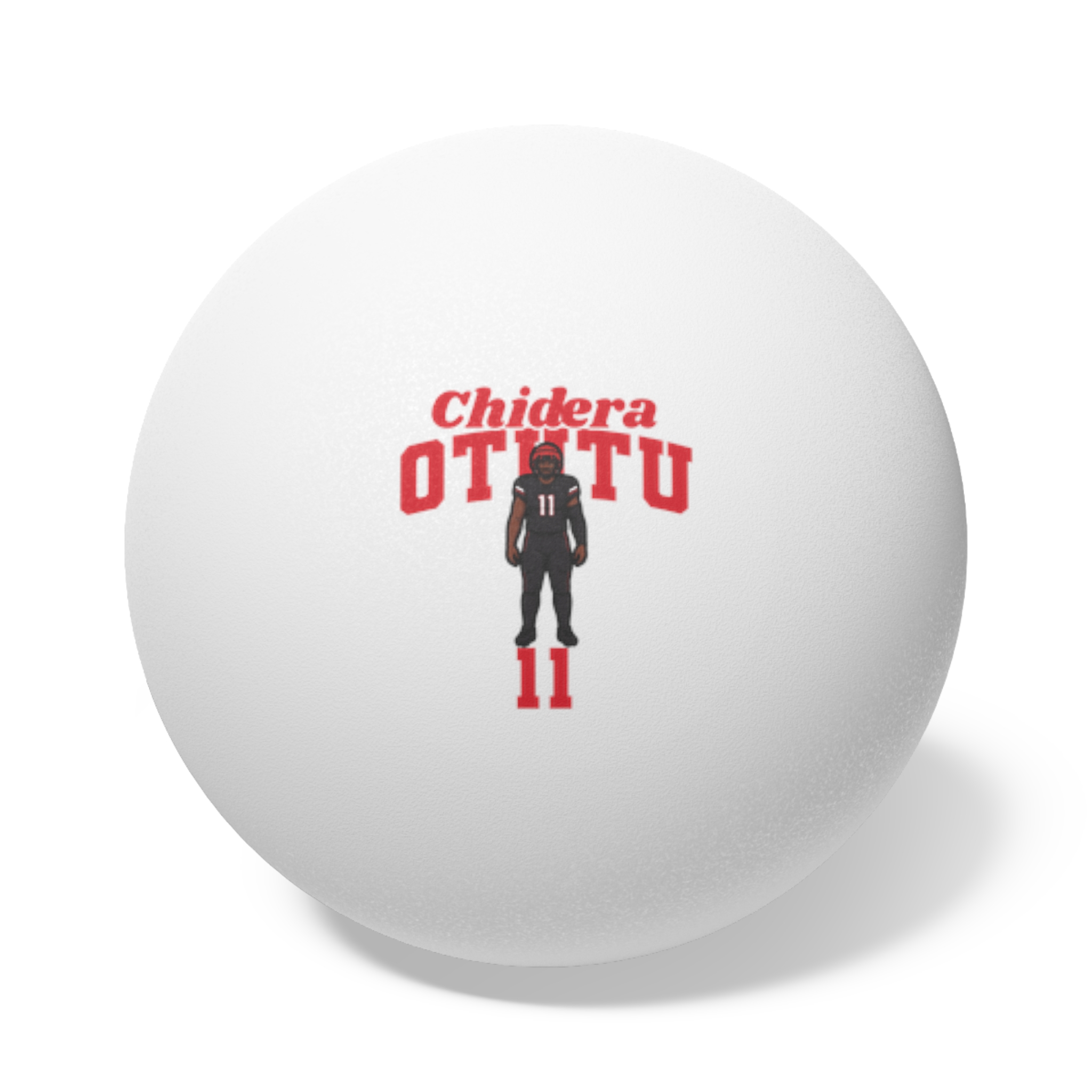 Ping Pong Balls, 6 pcs — character_signature_arch in White