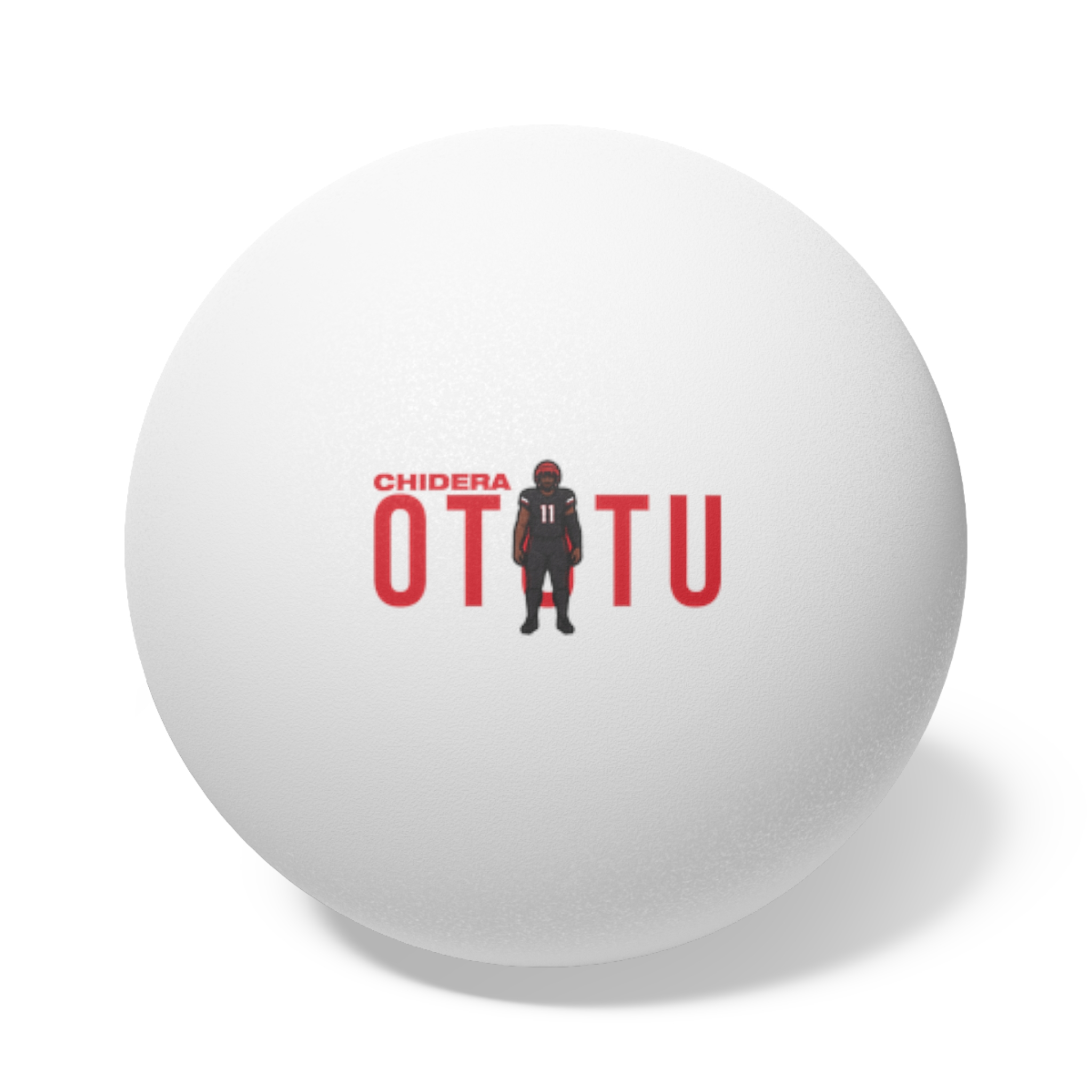 Ping Pong Balls, 6 pcs — character_player_name in White