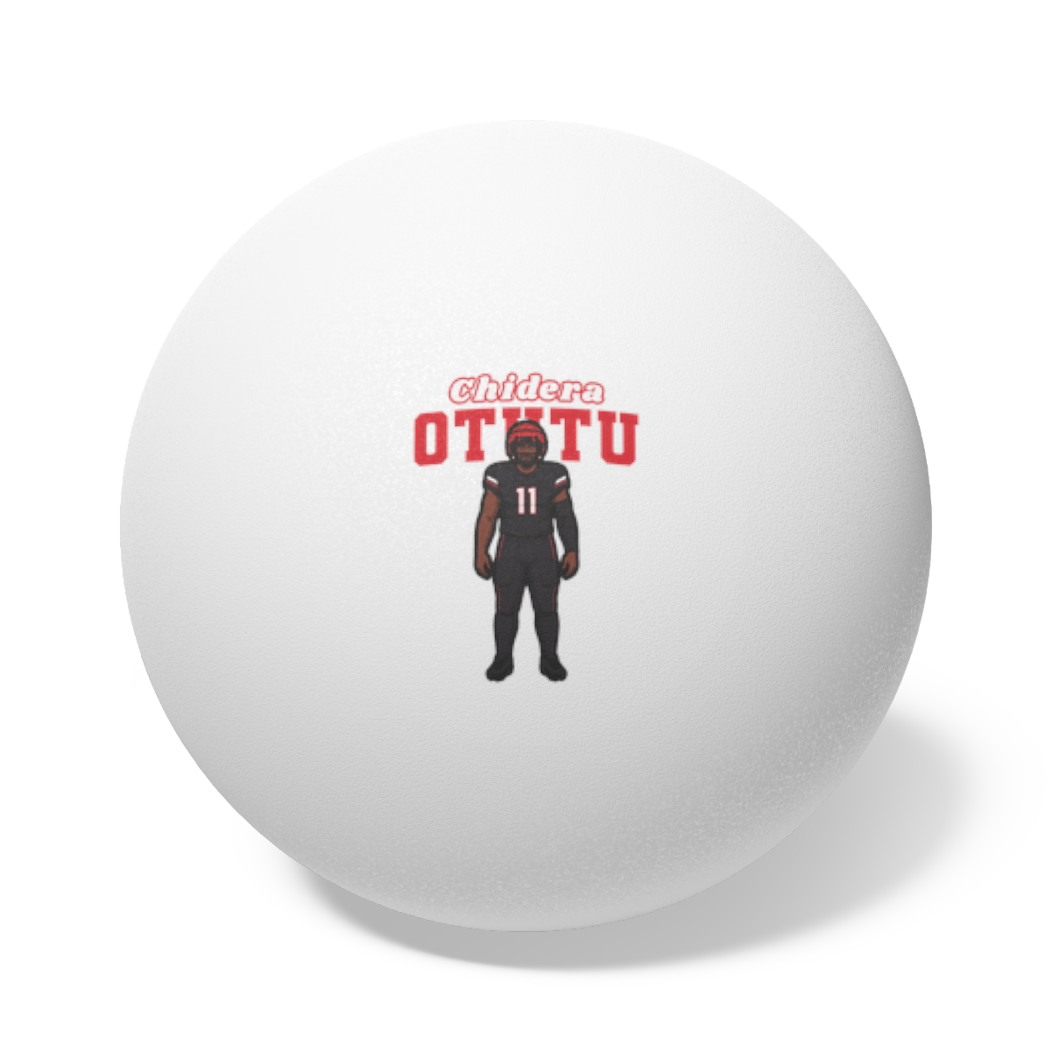 Ping Pong Balls, 6 pcs — character_name_arch in White