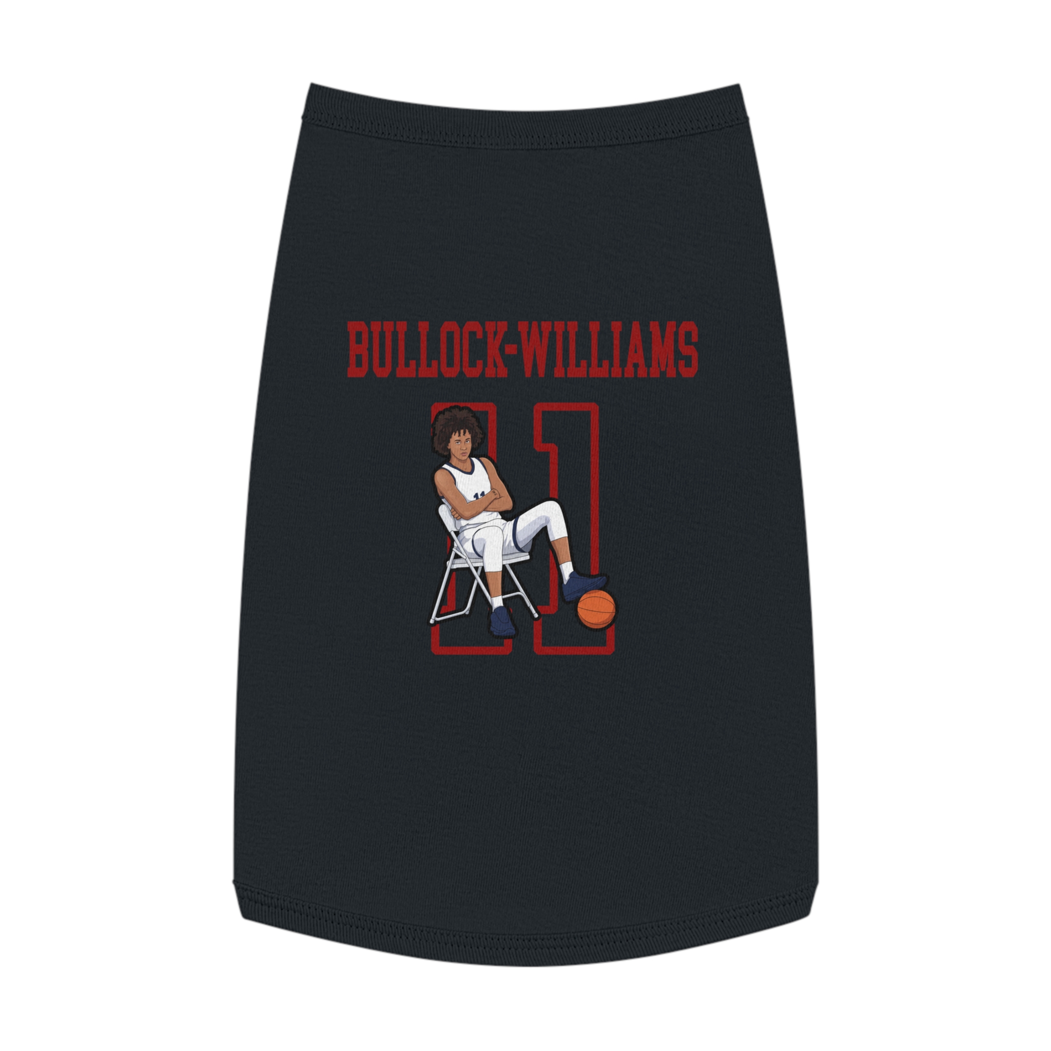 Pet Tank Top — character_shirsey in Black