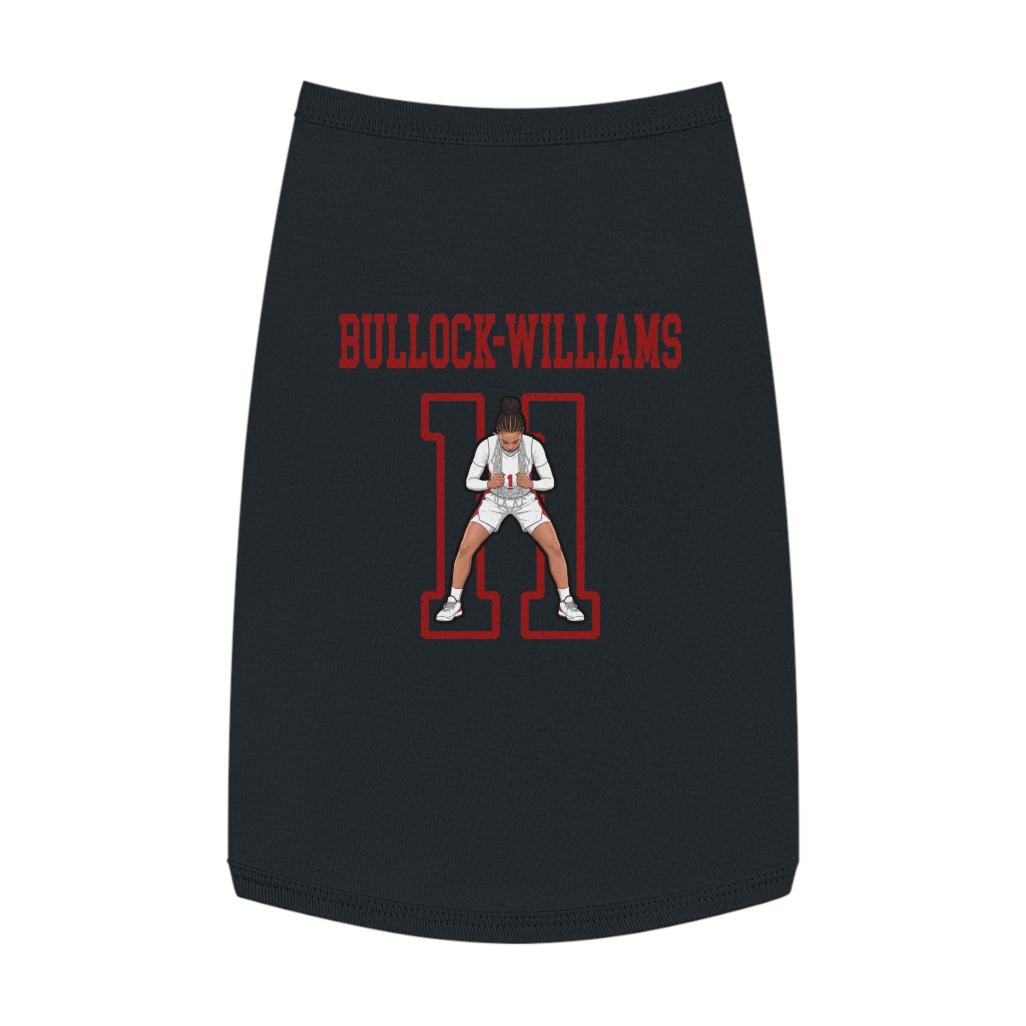 Pet Tank Top — character_shirsey in Black