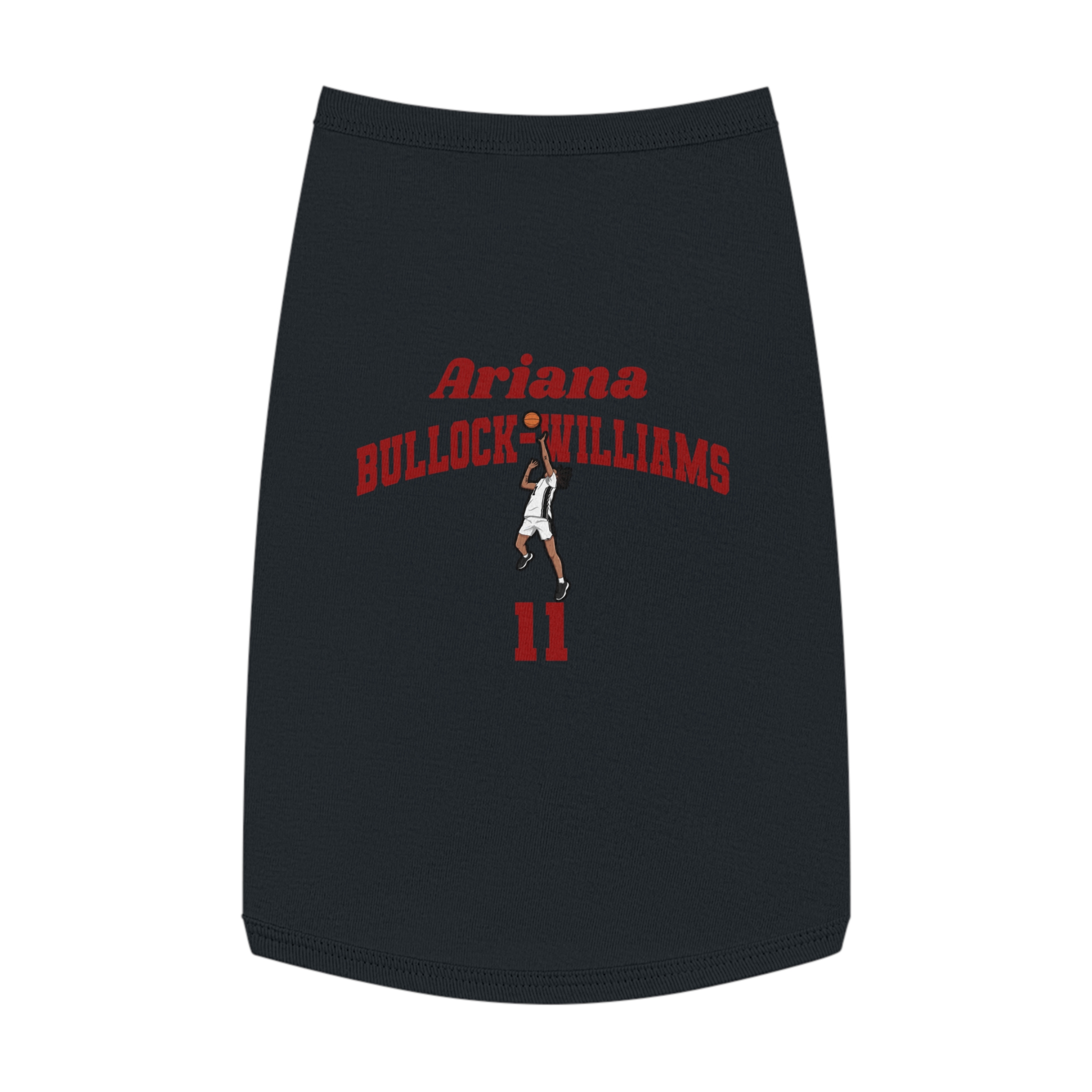 Pet Tank Top — character_signature_arch in White