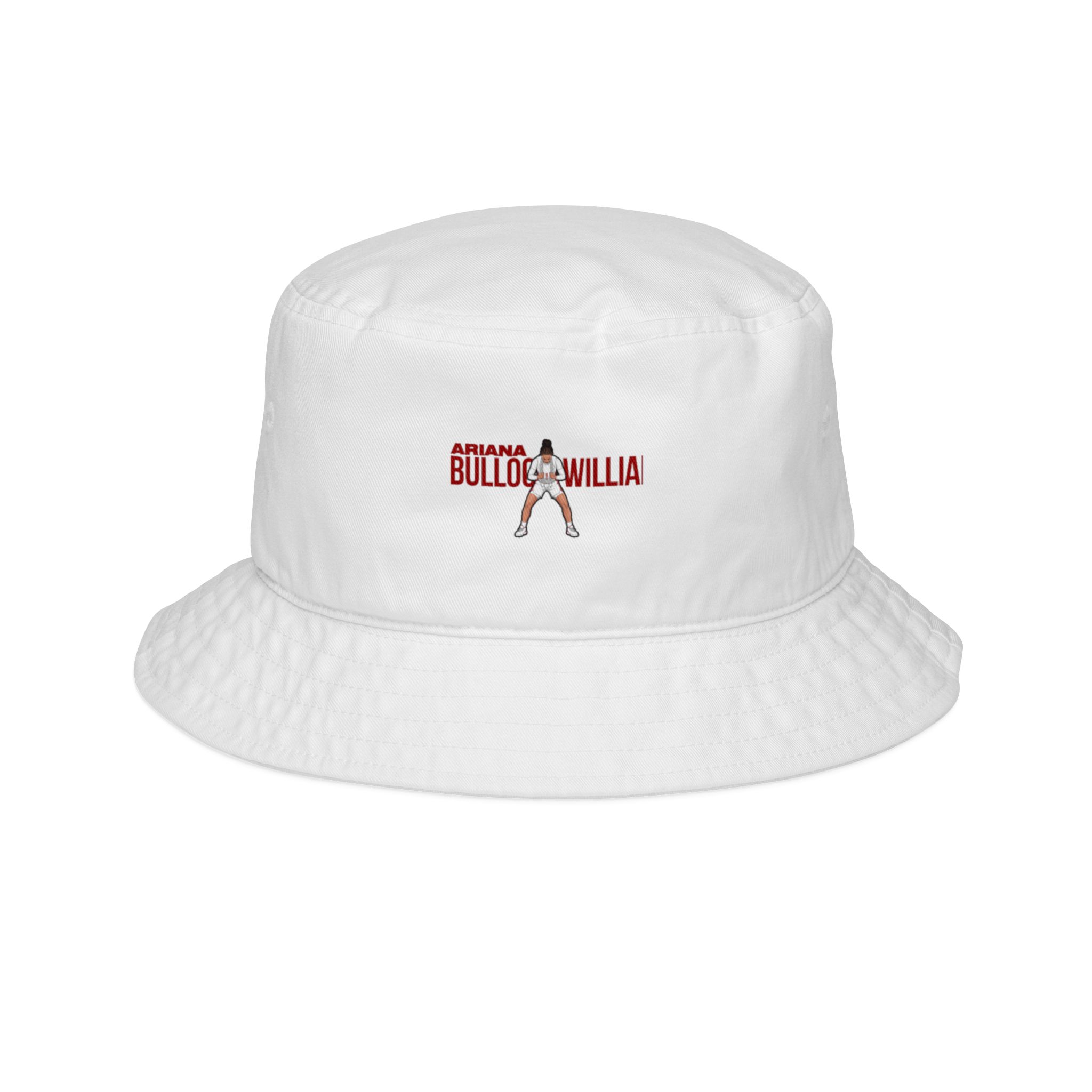 Bucket Hat — character_player_name in White
