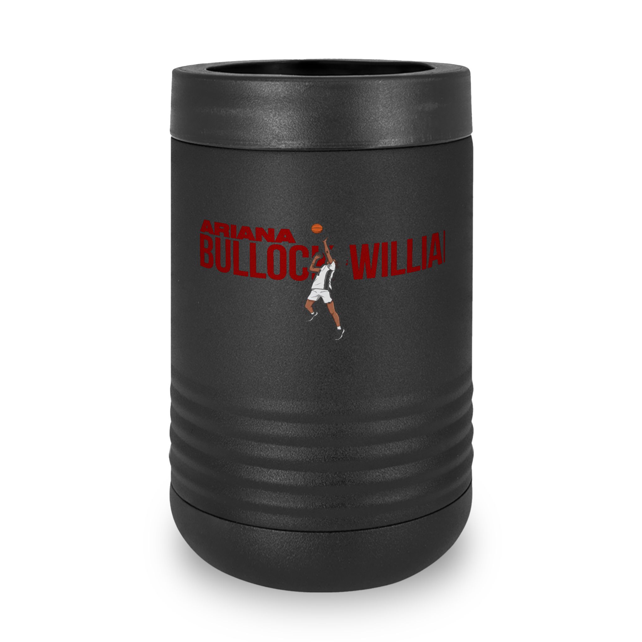 Stainless Can Cooler — character_player_name in Black