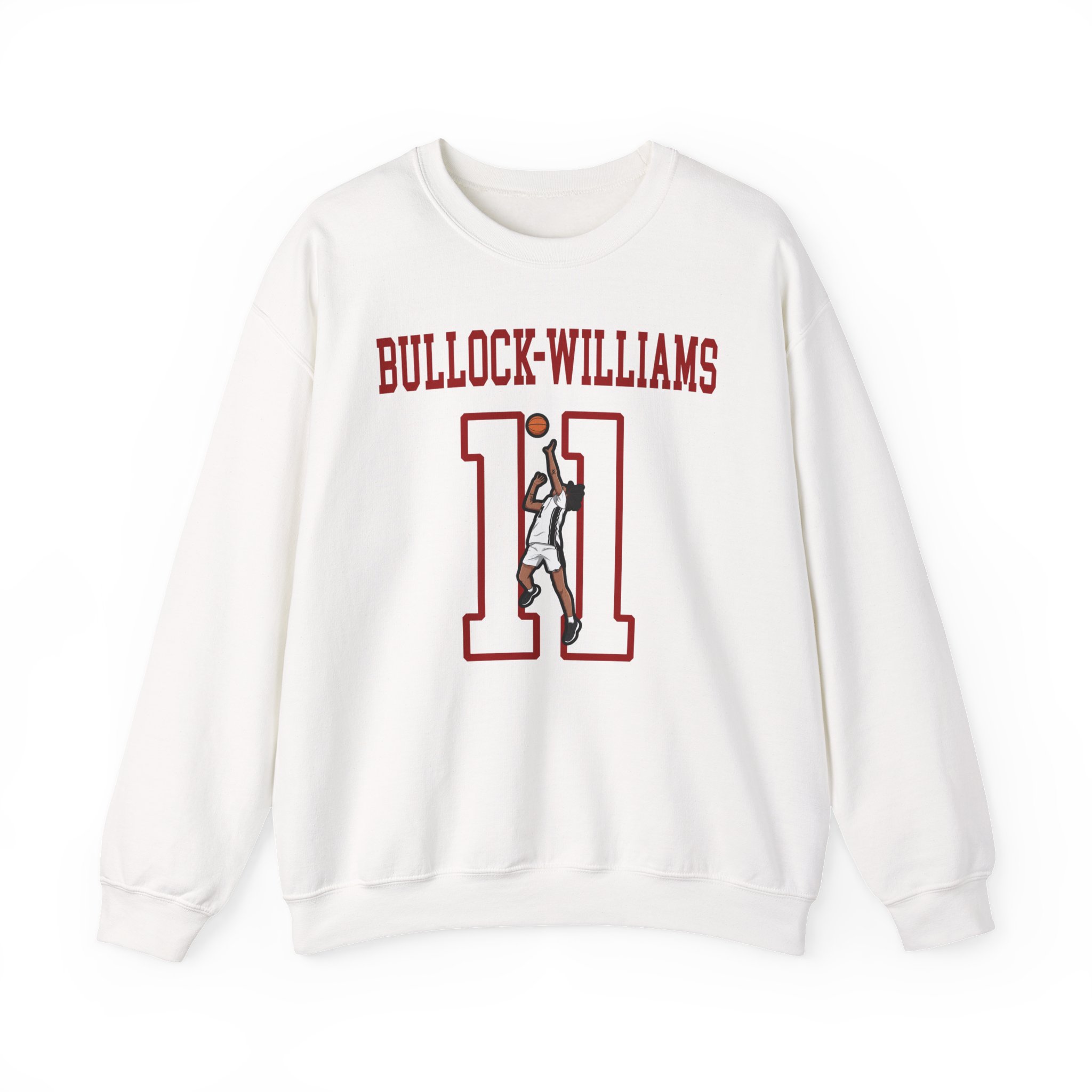 Crewneck Sweatshirt — character_shirsey in White