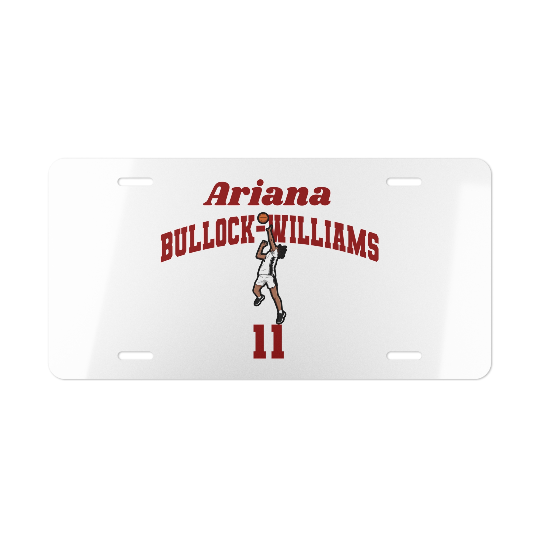 License Plate — character_signature_arch in Classic