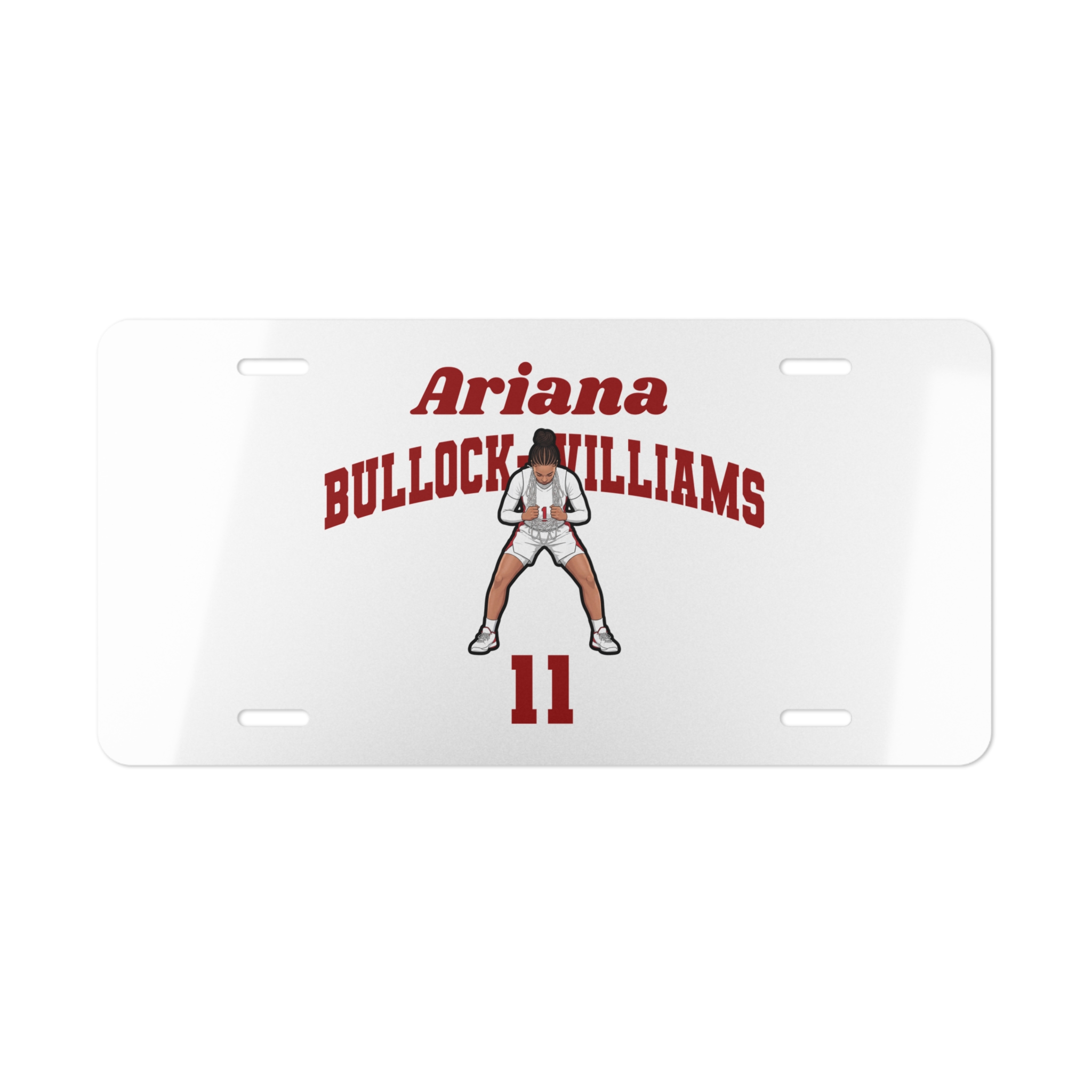 License Plate — character_signature_arch in Classic