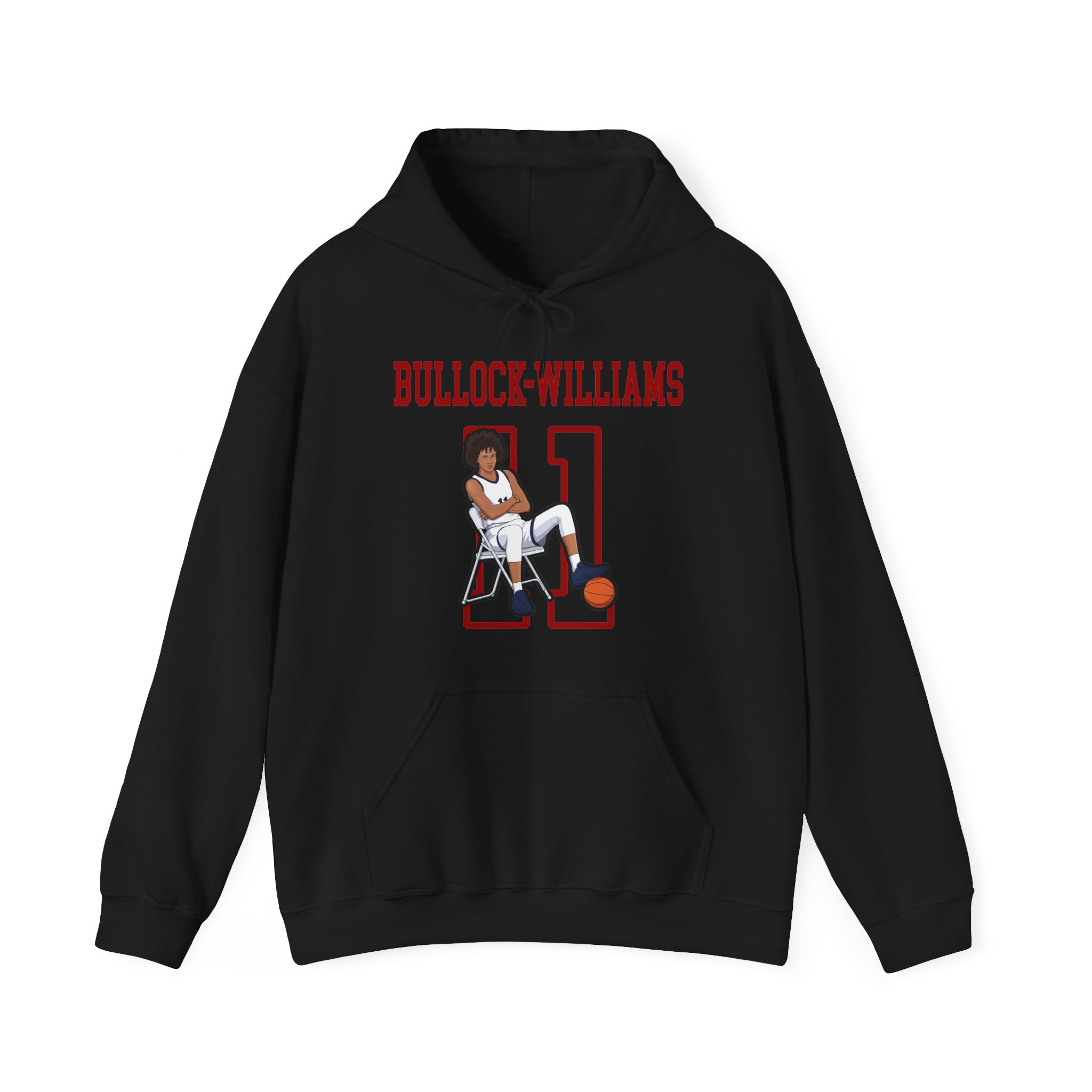 Hoodie — character_shirsey in Black