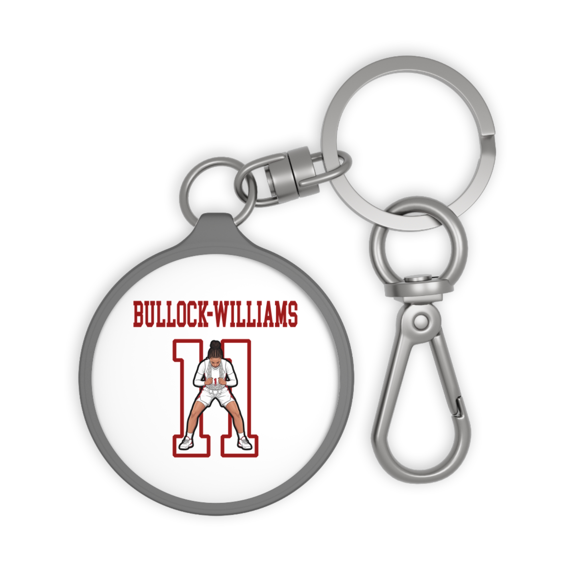 Keychain — character_shirsey in Grey