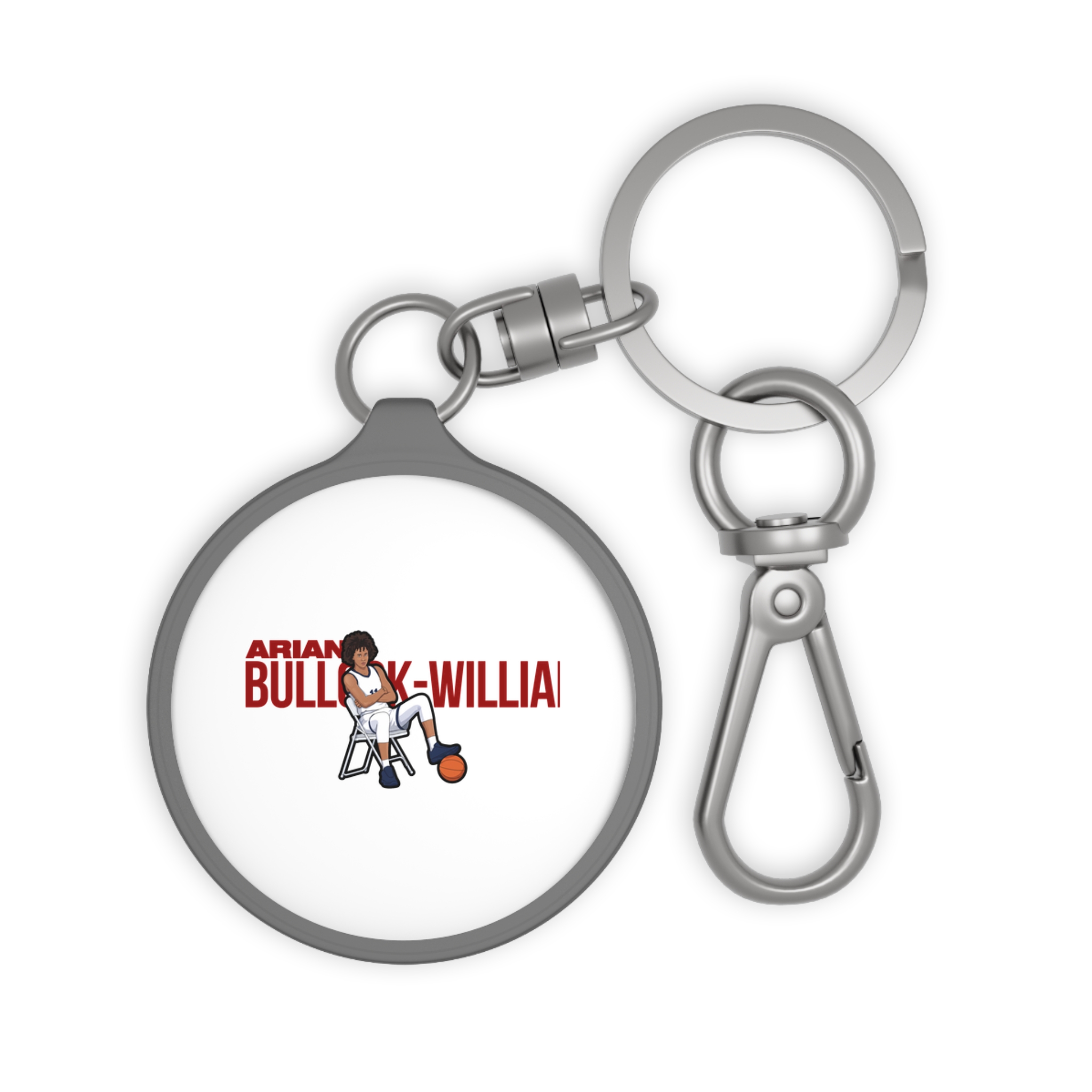 Keychain — character_player_name in Grey