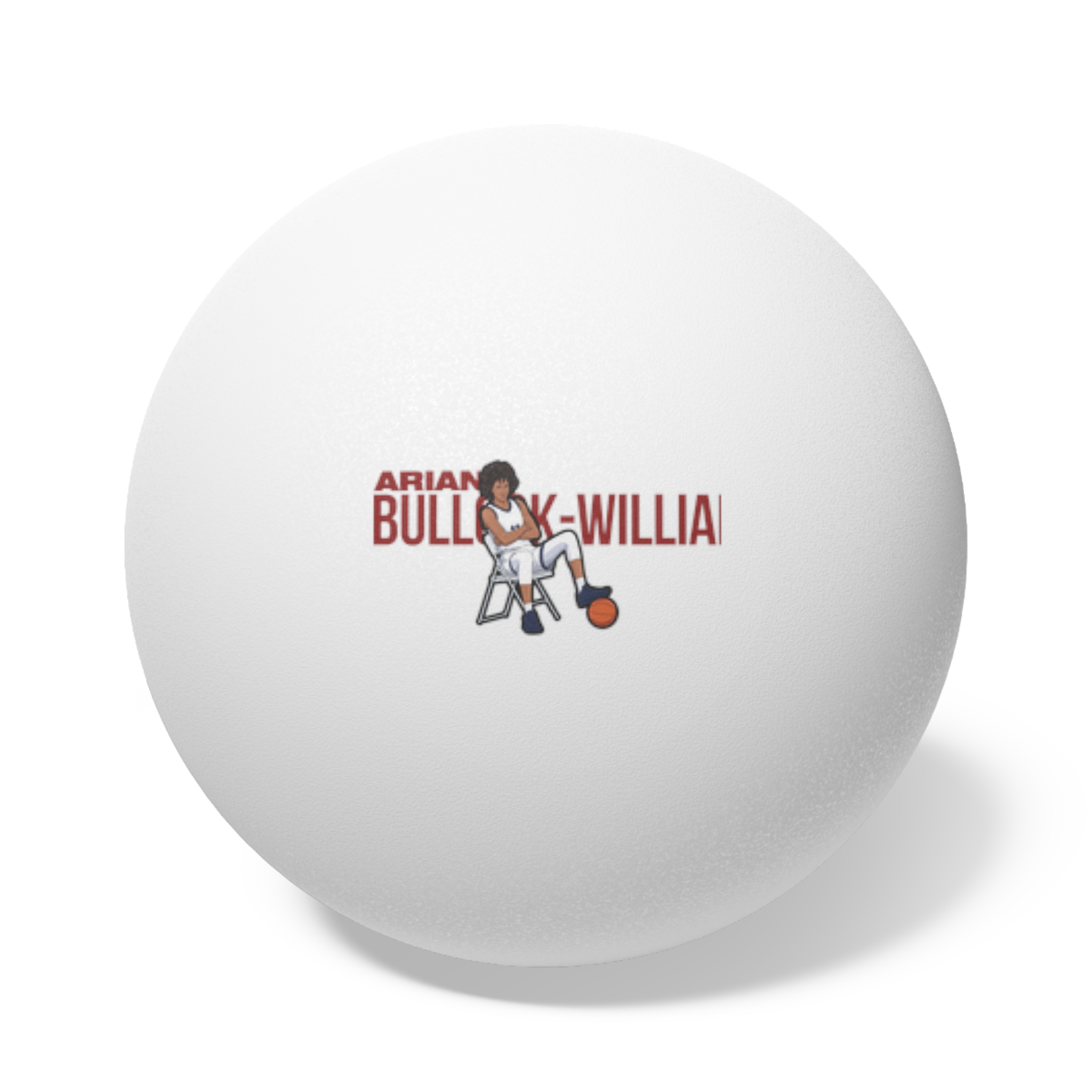 Ping Pong Balls, 6 pcs — character_player_name in White