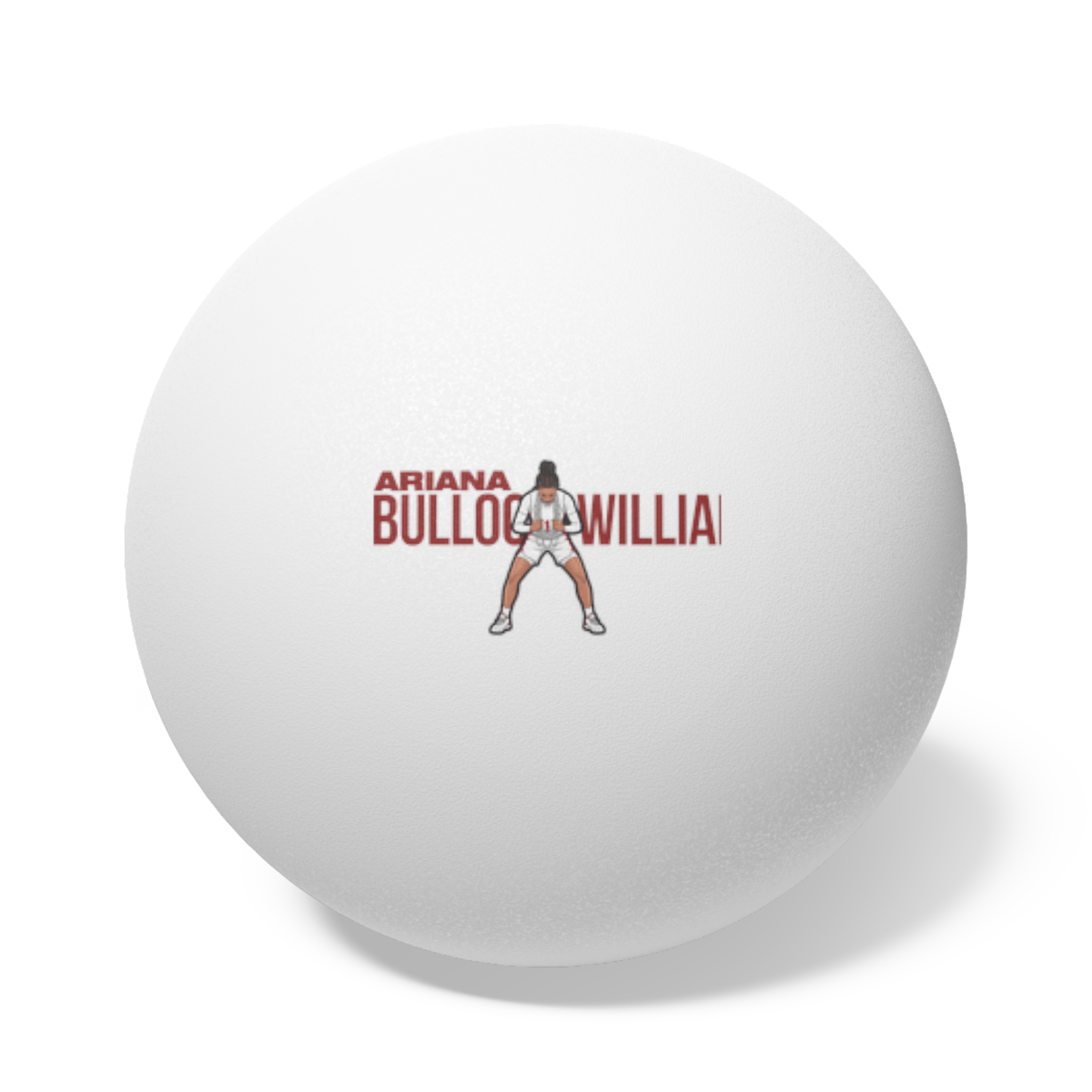 Ping Pong Balls, 6 pcs — character_player_name in White