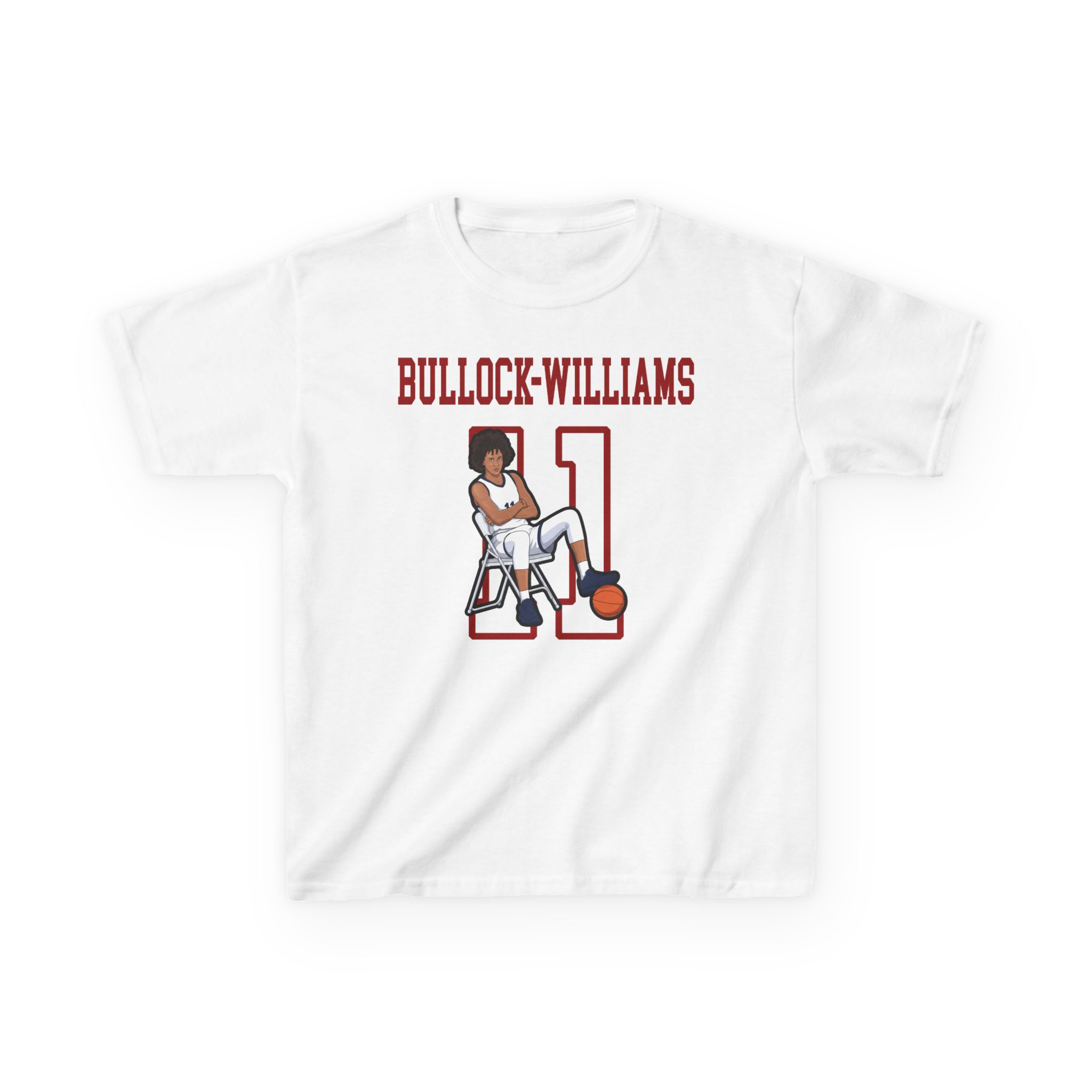 Youth Tee — character_shirsey in White