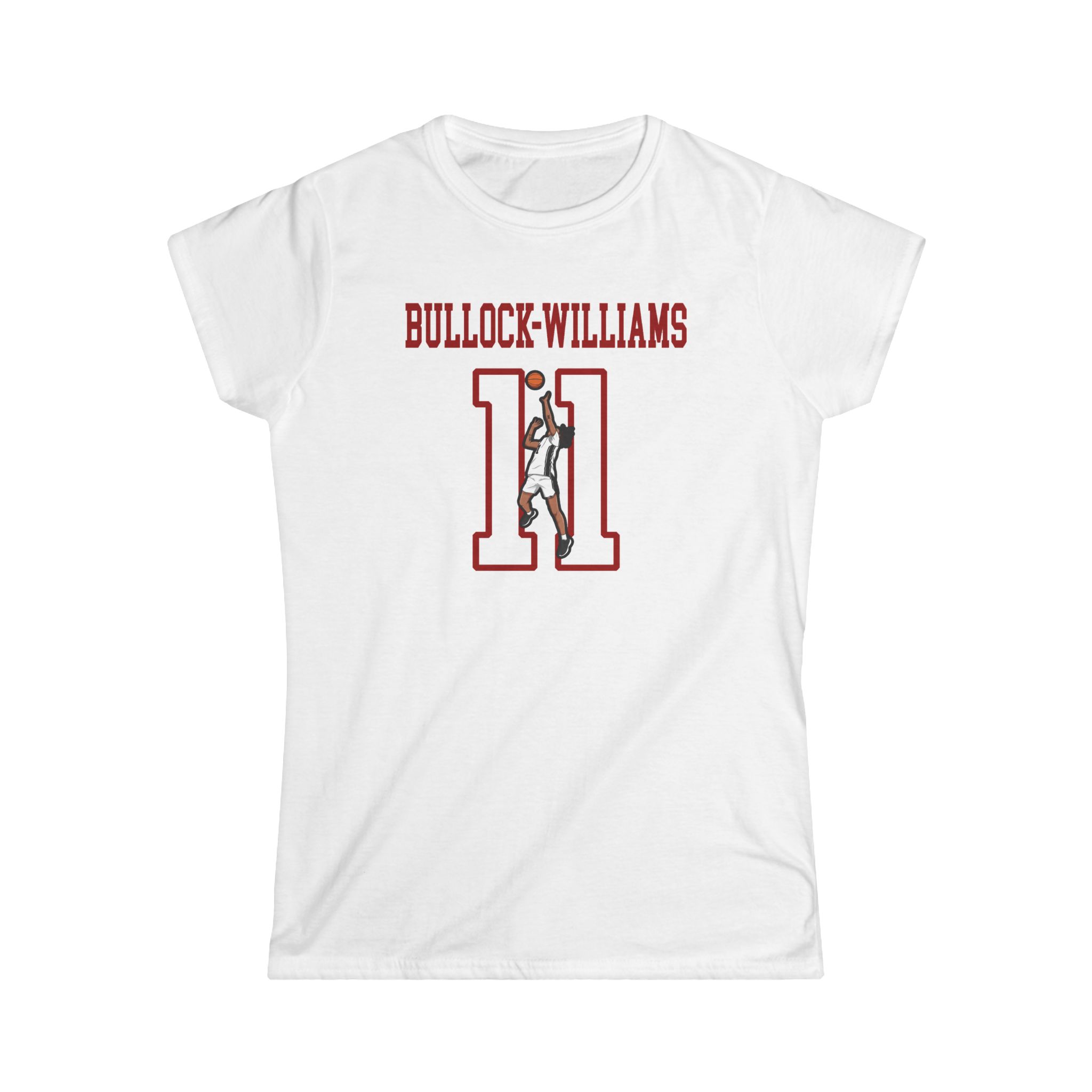 Women's Softstyle Tee — character_shirsey in White