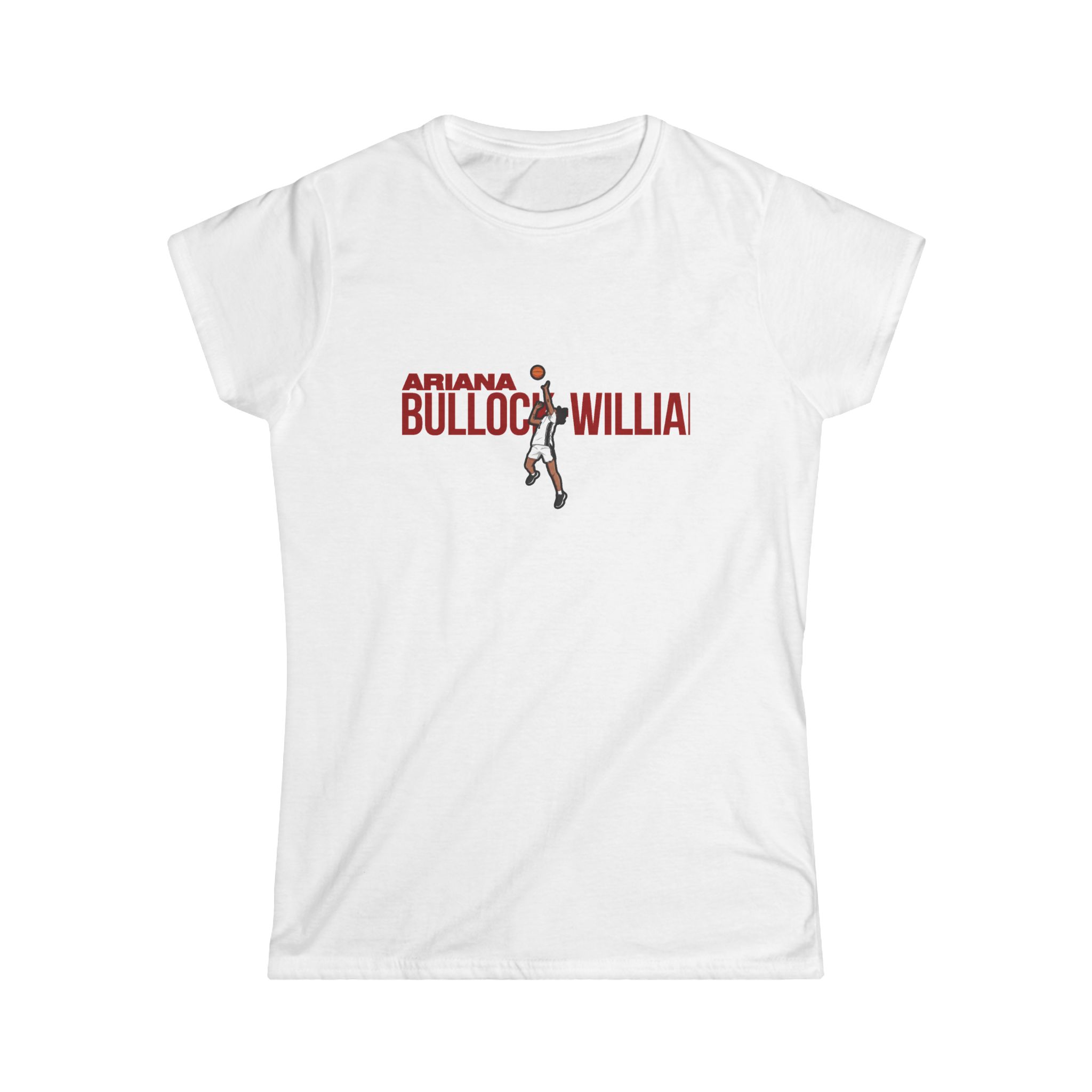 Women's Softstyle Tee — character_player_name in White