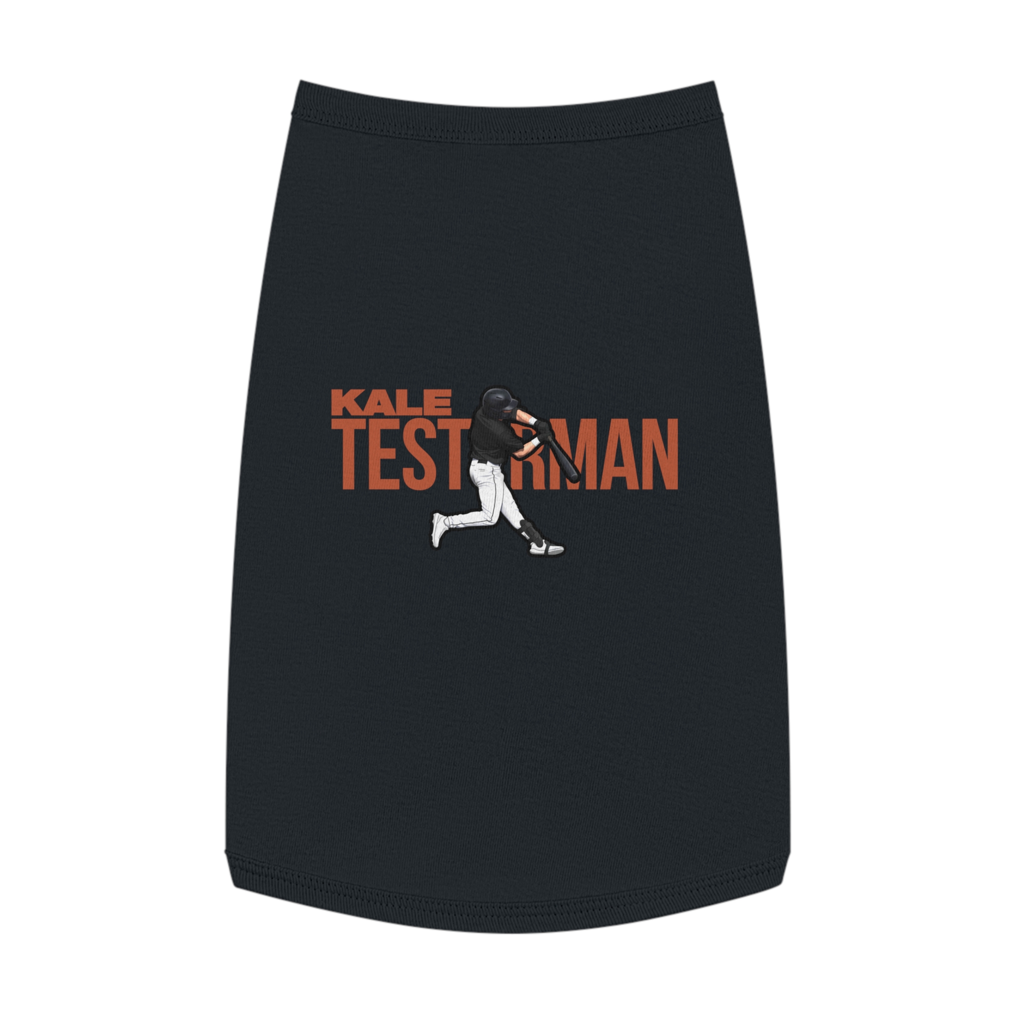 Pet Tank Top — character_player_name in White